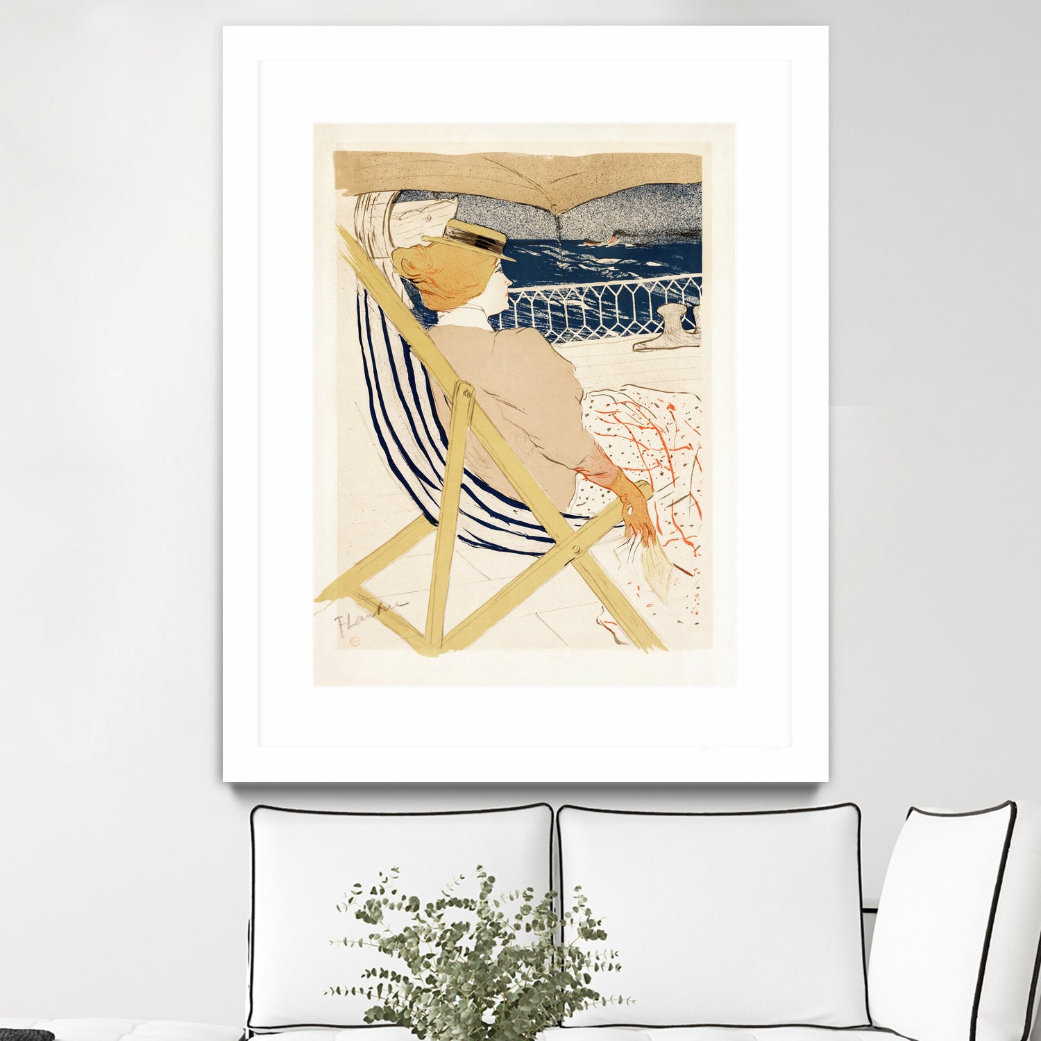 La PassagAure Du 54 (1896) by TOULOUSE LAUTREC on GIANT ART - figurative toulouse lautrec