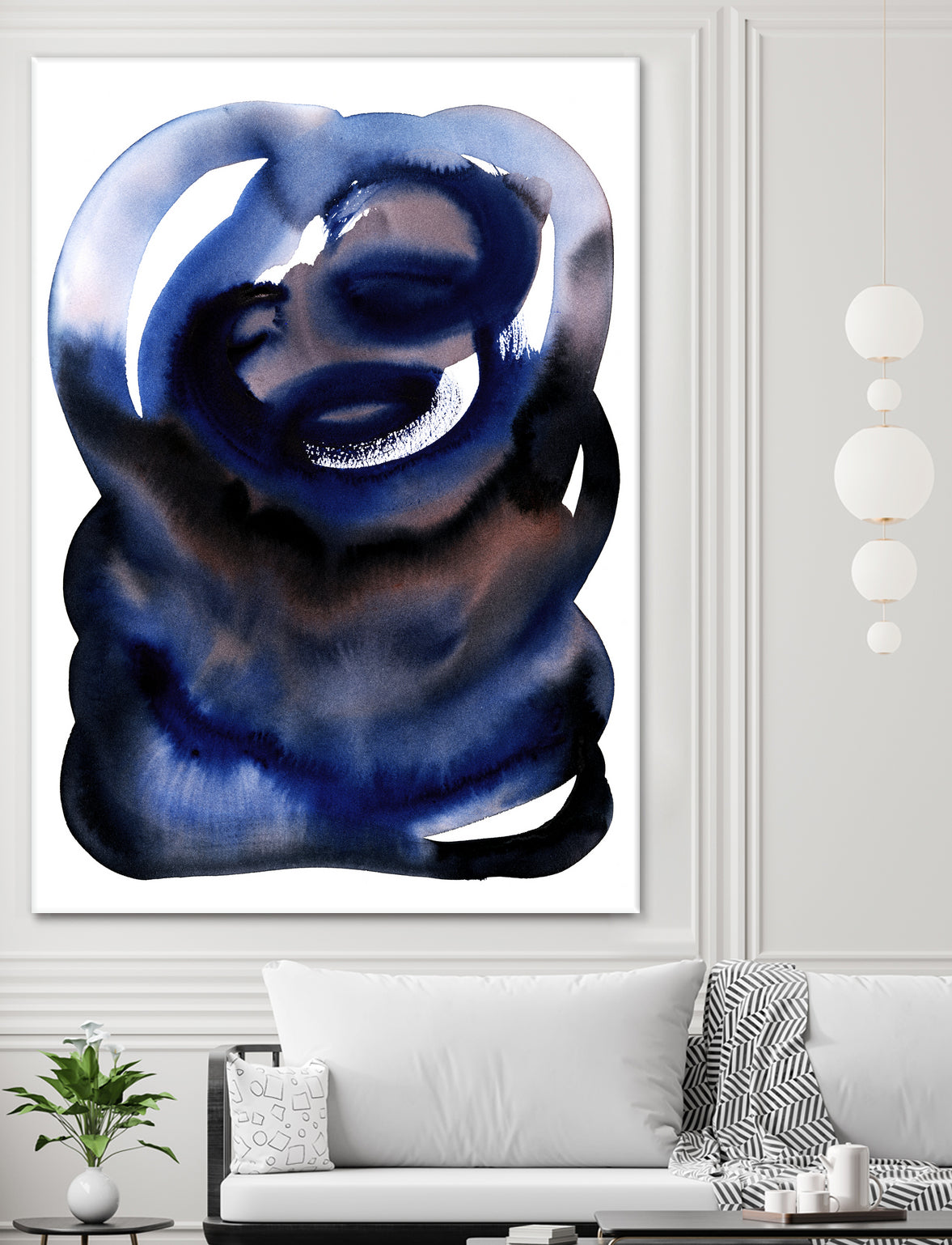 Brln Blue by Djaheda on GIANT ART - abstract abstract