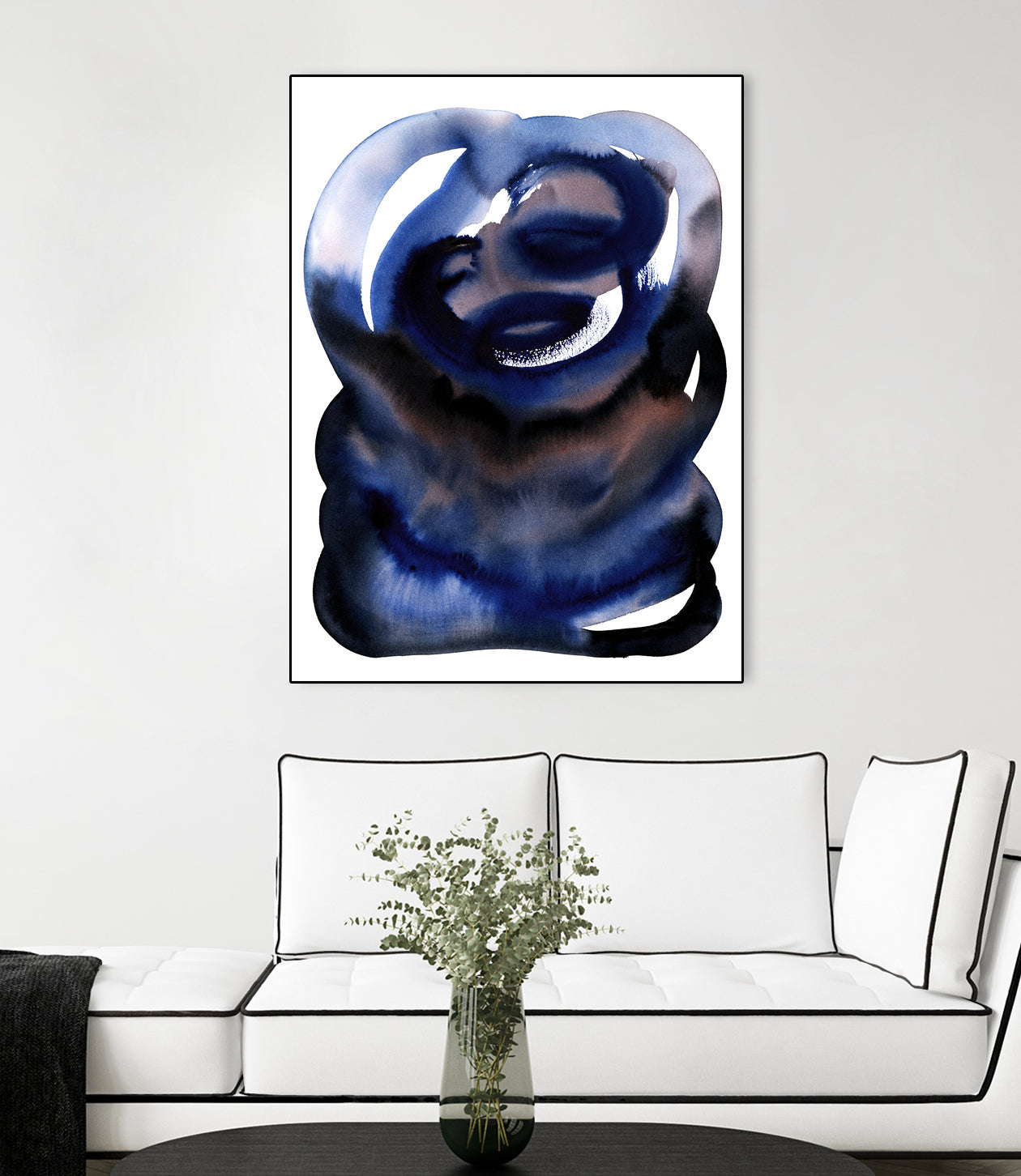 Brln Blue by Djaheda on GIANT ART - abstract abstract