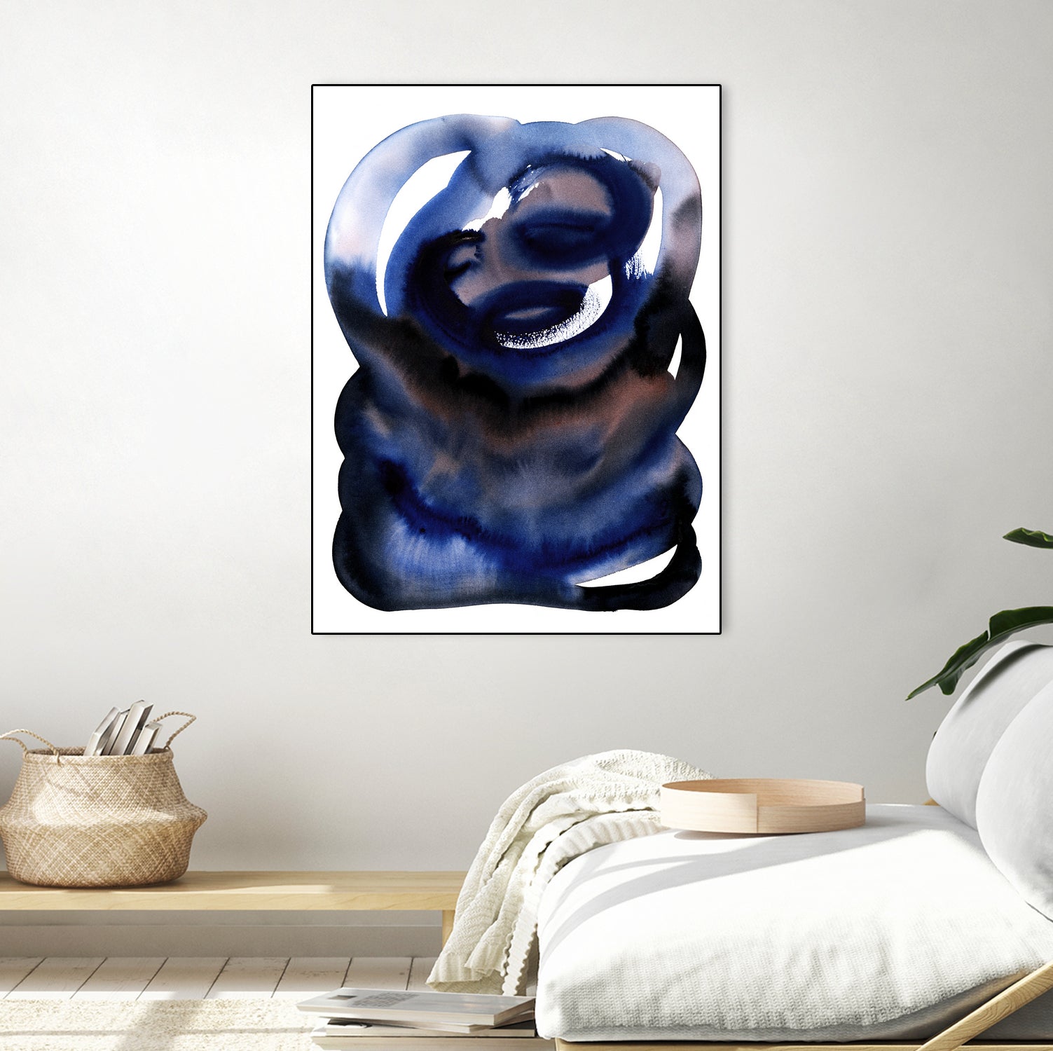 Brln Blue by Djaheda on GIANT ART - abstract abstract