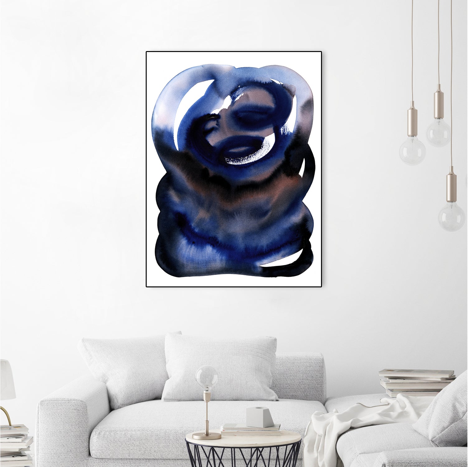 Brln Blue by Djaheda on GIANT ART - abstract abstract