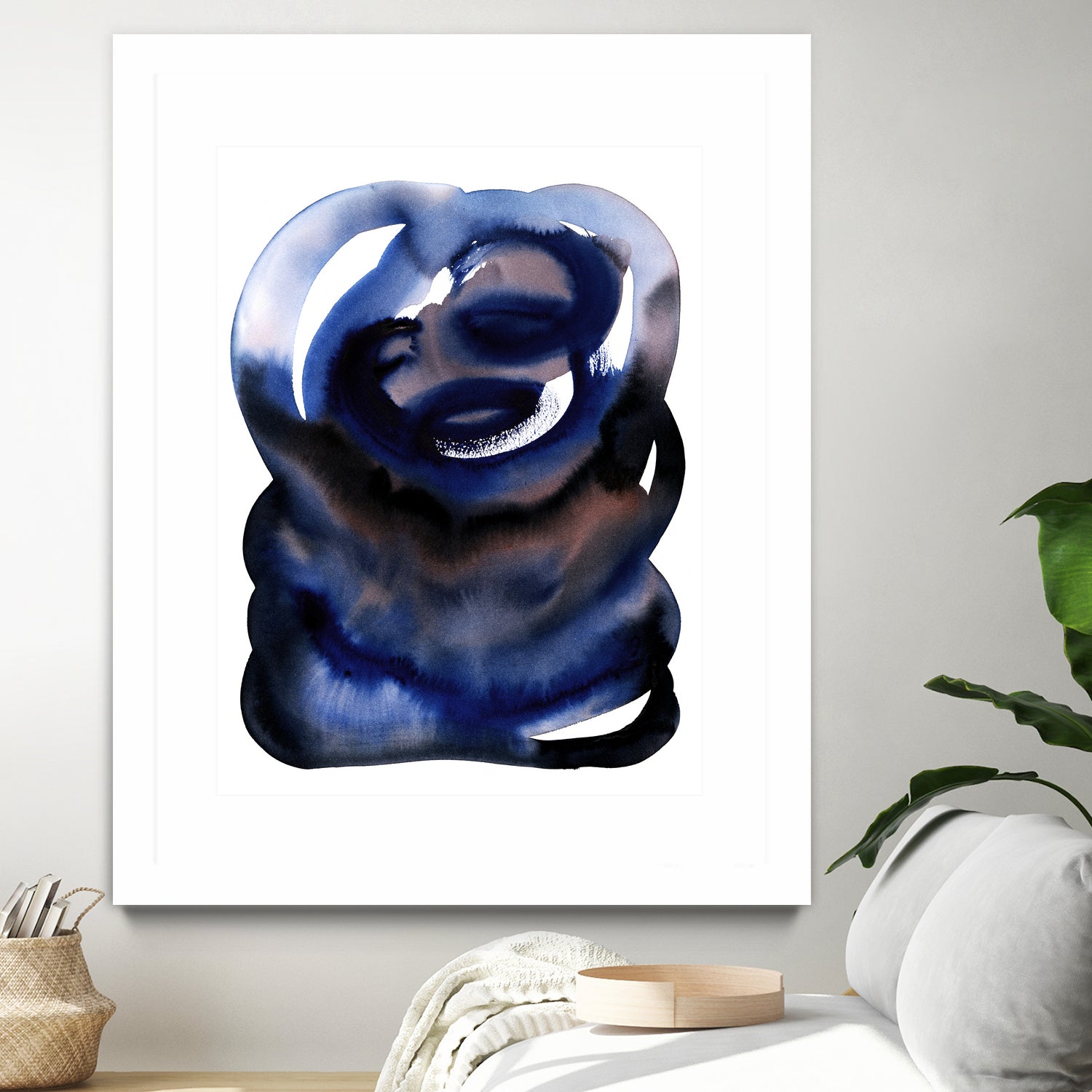 Brln Blue by Djaheda on GIANT ART - abstract abstract