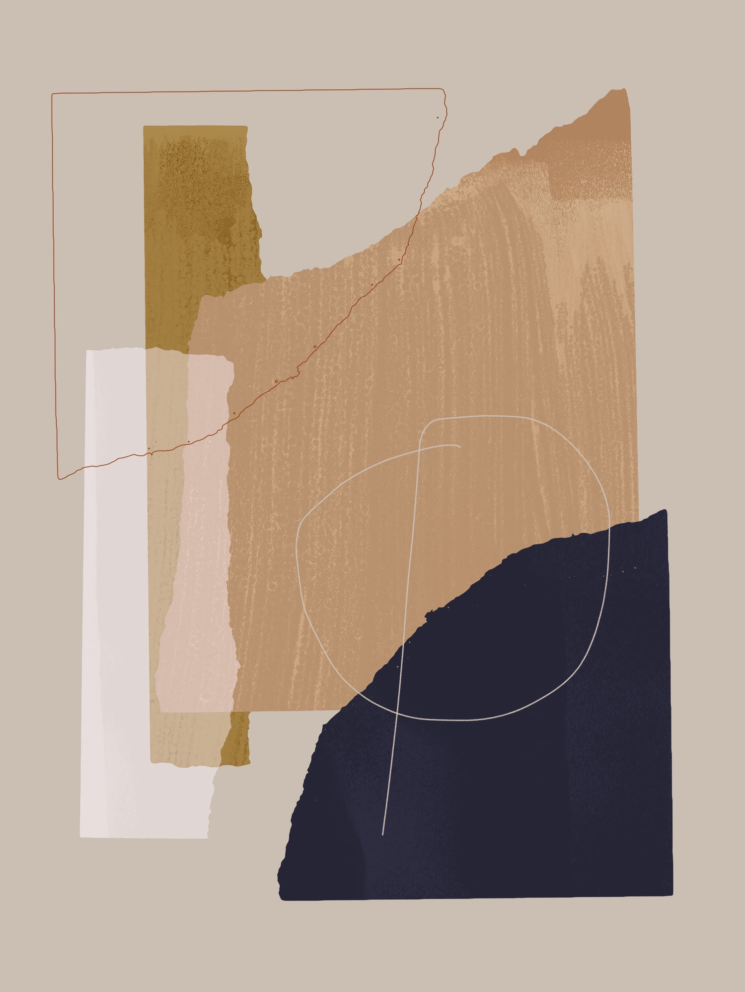 Pieces 17 by Mareike on GIANT ART - illustration collage