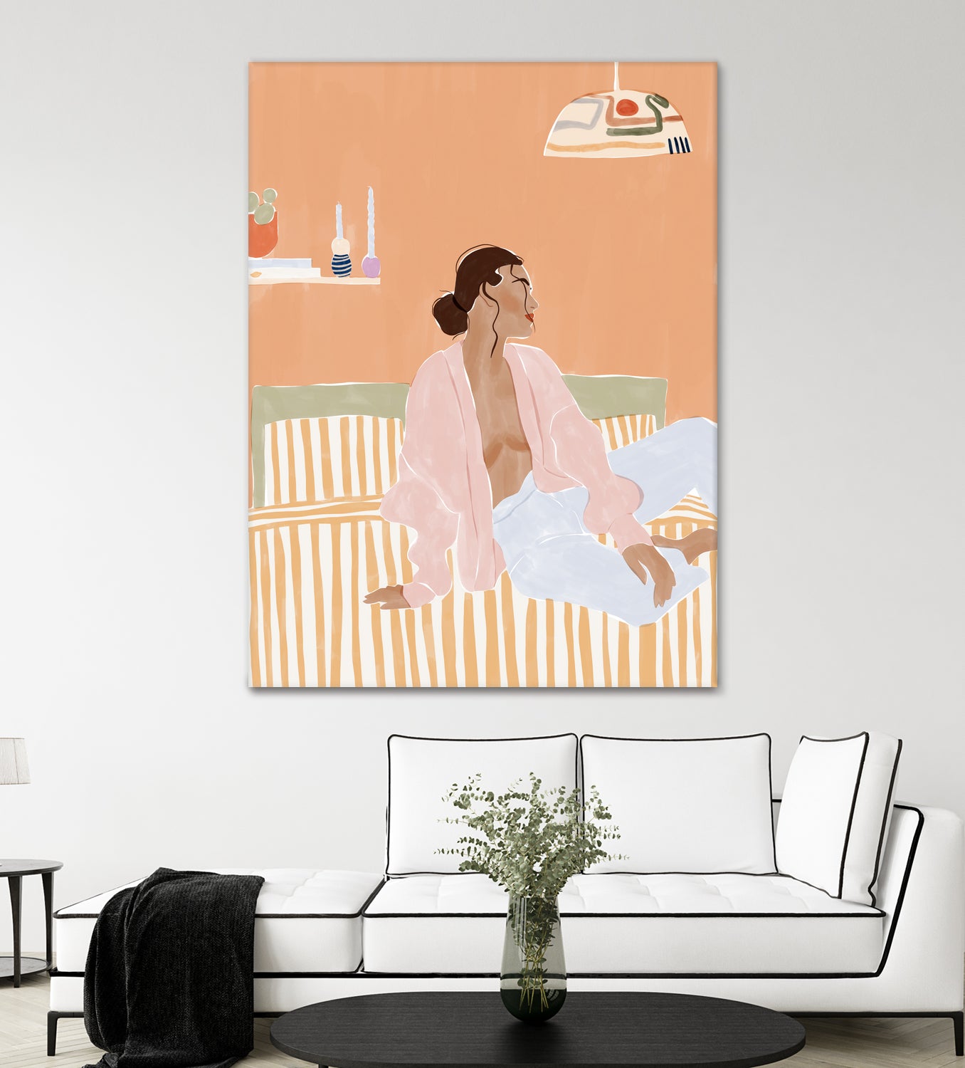 Just Let Me Chill by Ivy on GIANT ART - illustration bed