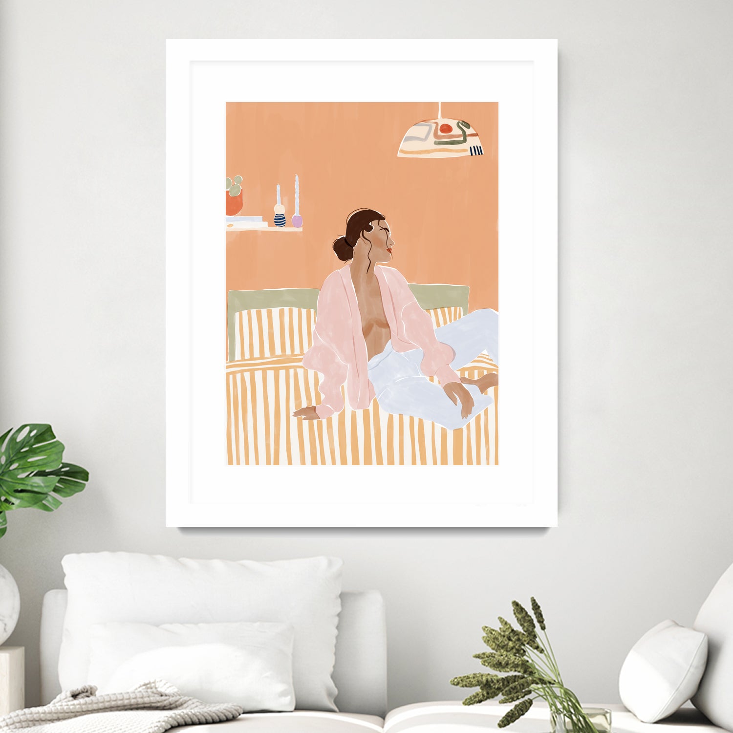 Just Let Me Chill by Ivy on GIANT ART - illustration bed