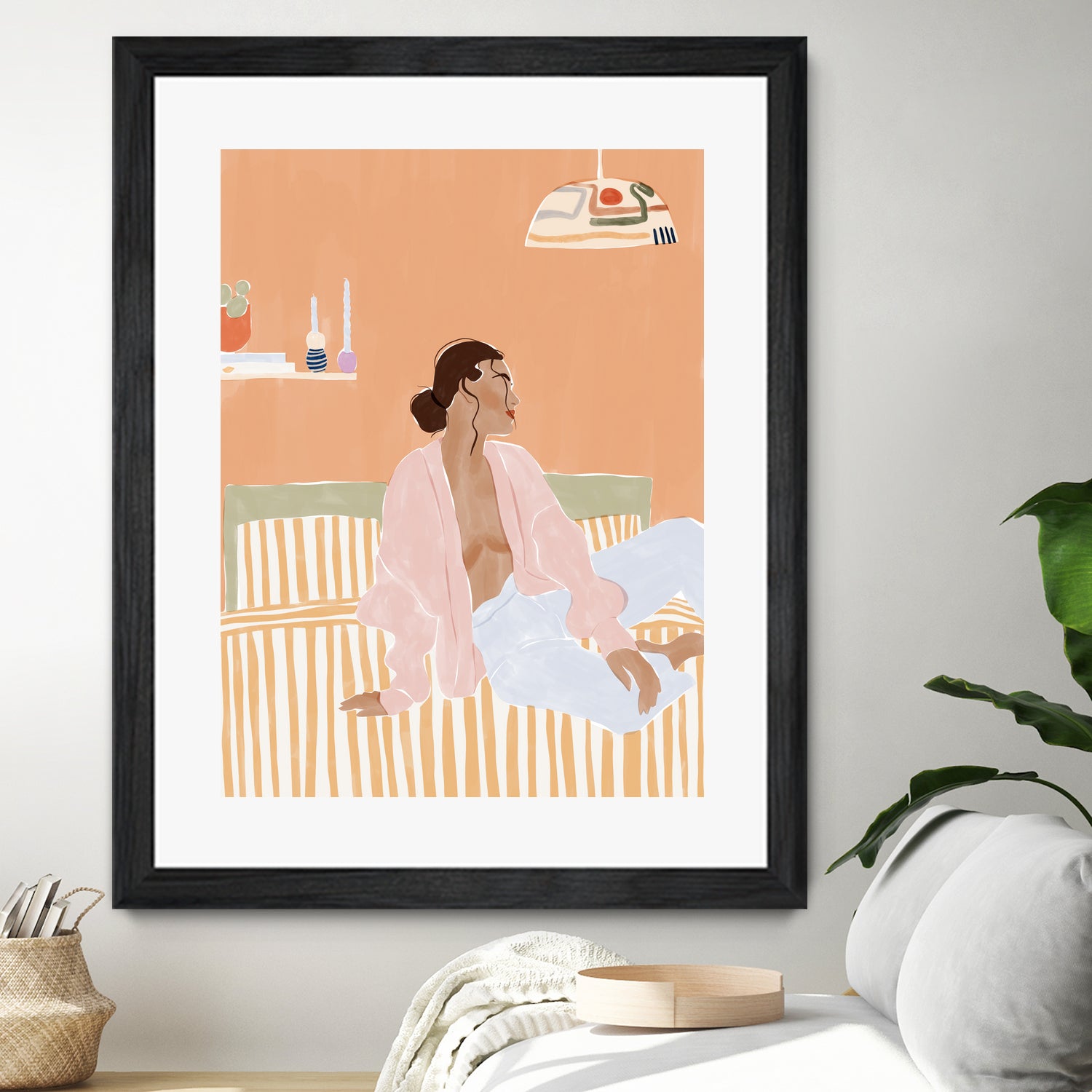 Just Let Me Chill by Ivy on GIANT ART - illustration bed