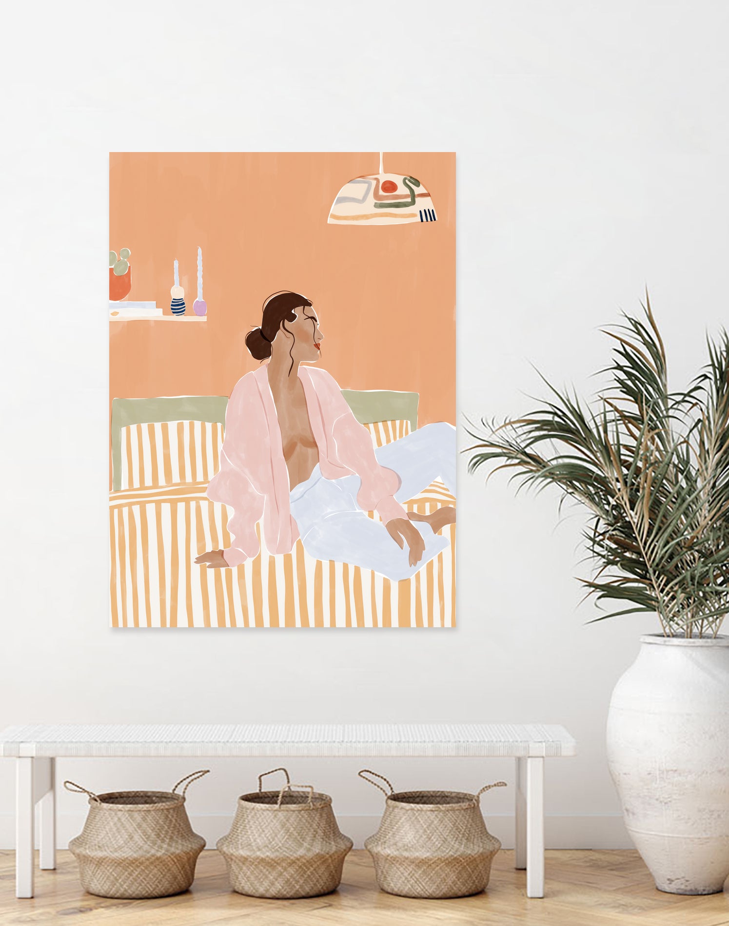 Just Let Me Chill by Ivy on GIANT ART - illustration bed