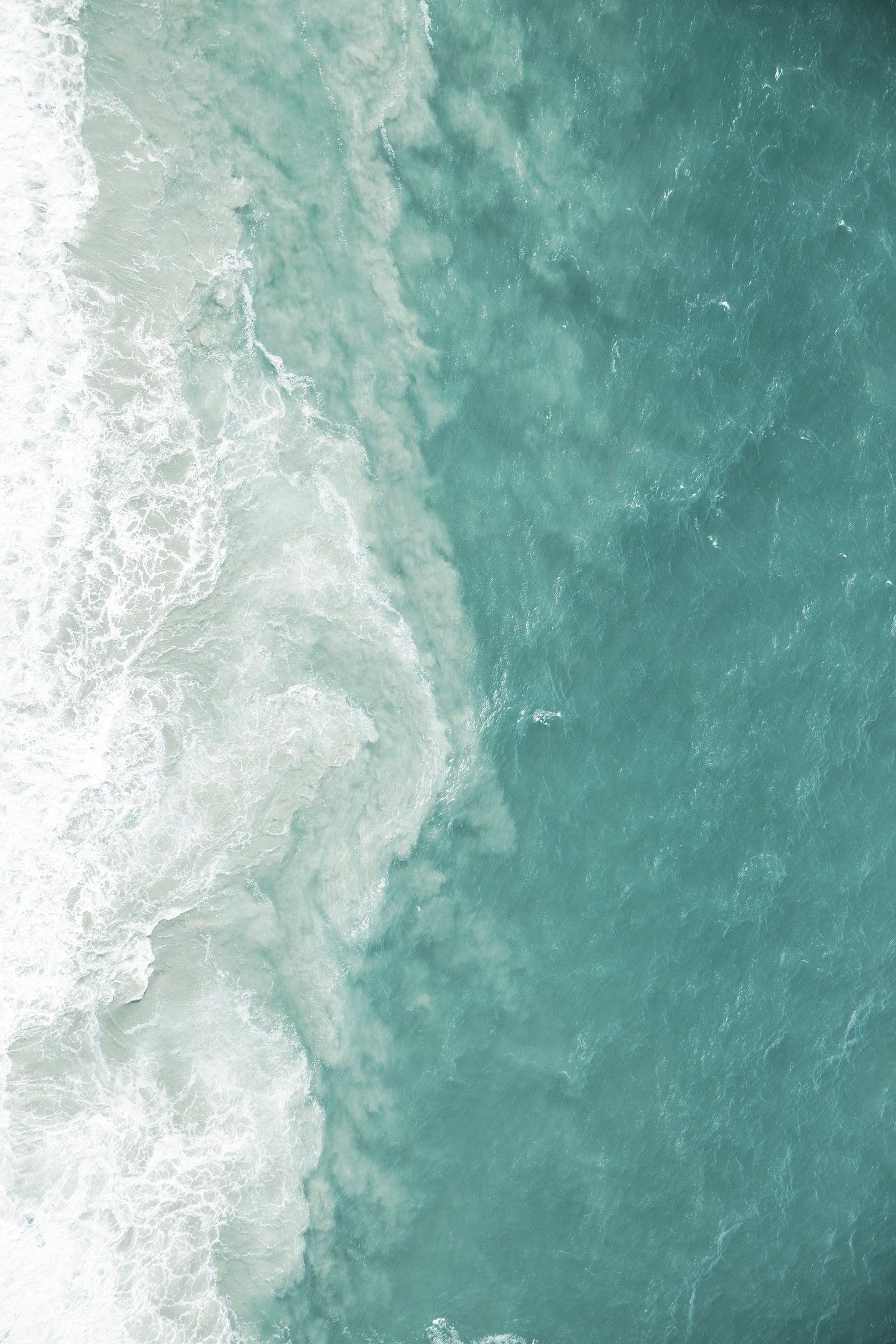 Ocean's Edge by Shot by Clint on GIANT ART - landscape ocean waves