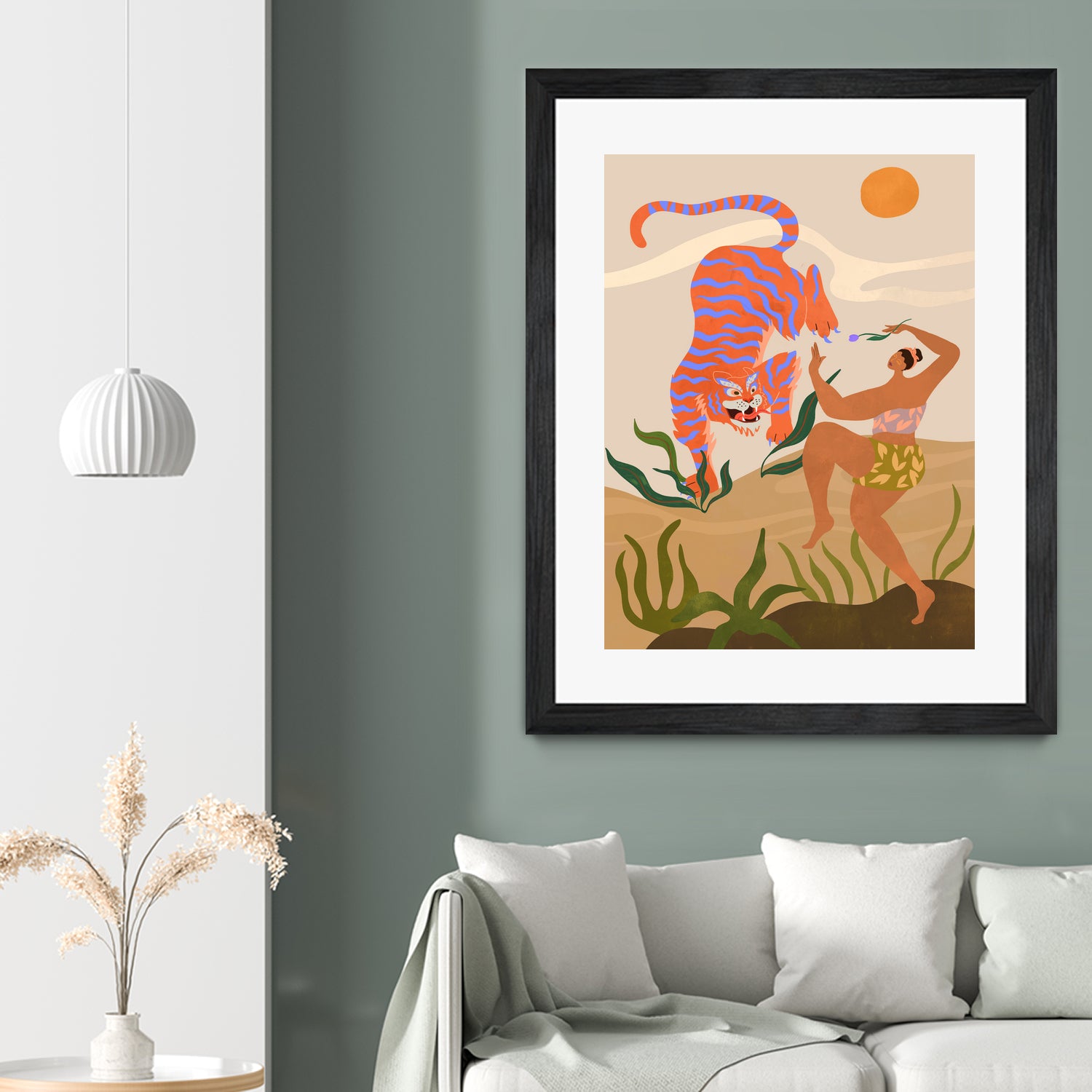 Dance With Me by Arty Guava on GIANT ART - illustration color
