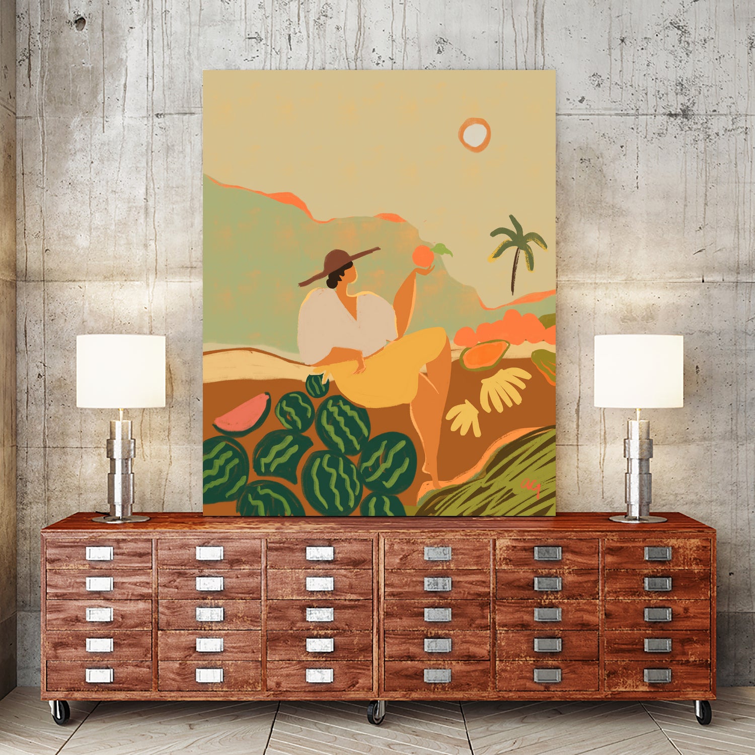 Farmer Guava by Arty on GIANT ART - figurative nature