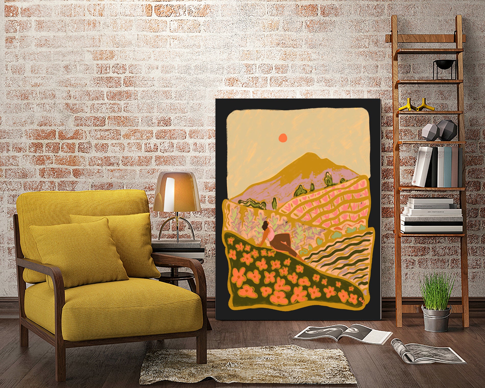 Field Of Flowers by Arty on GIANT ART - nature and landscapes nature