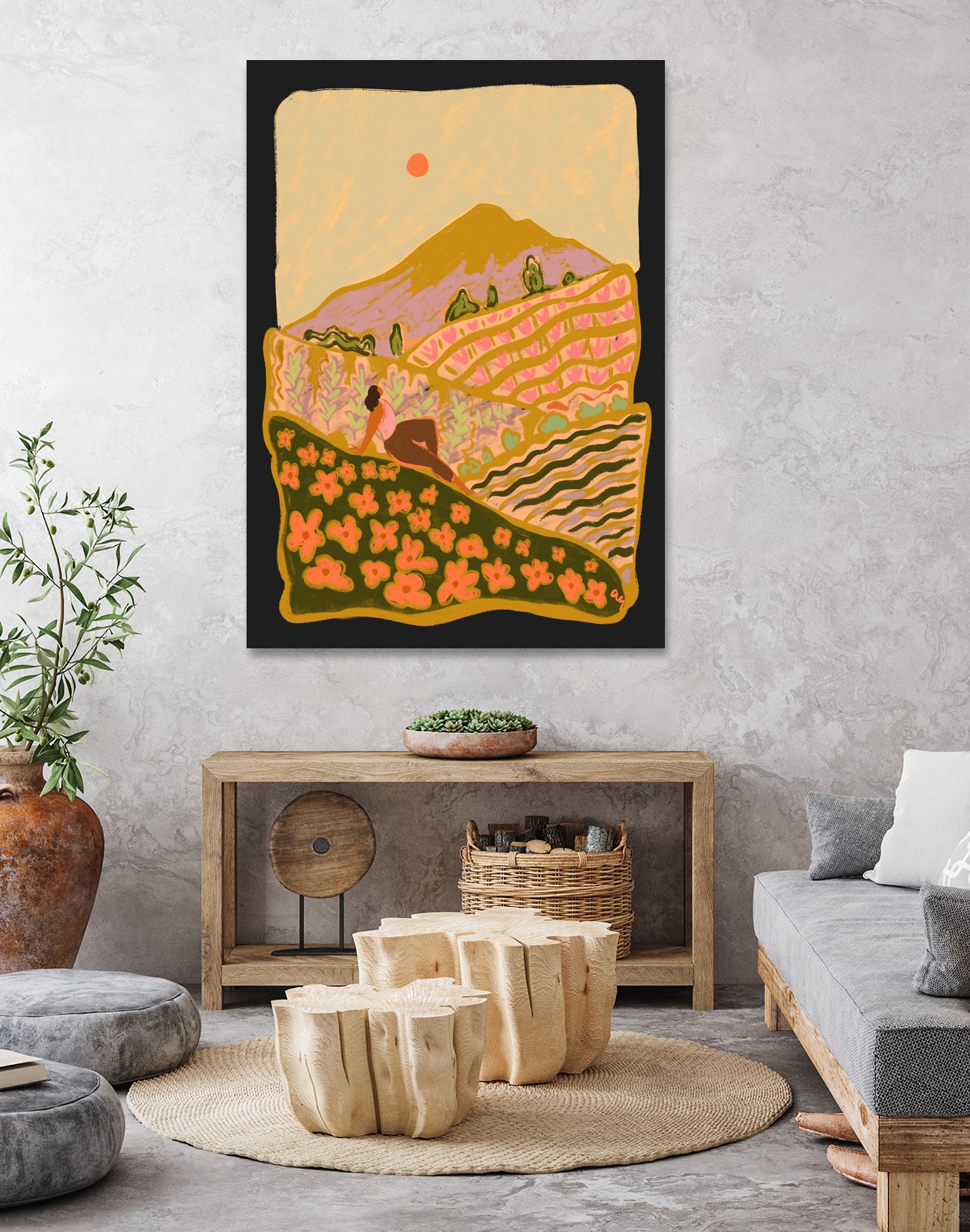 Field Of Flowers by Arty on GIANT ART - nature and landscapes nature