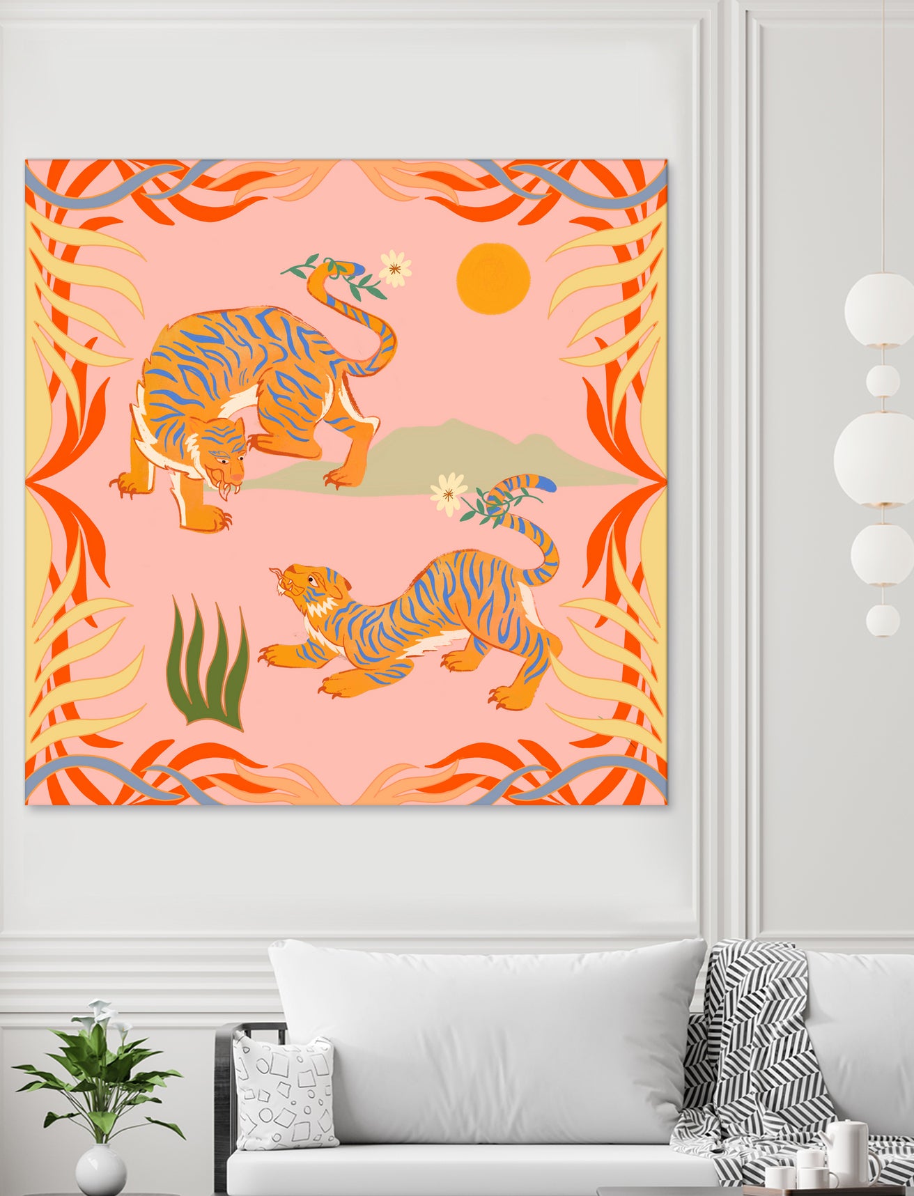 Rawring Playmates by Arty Guava on GIANT ART - illustration animal