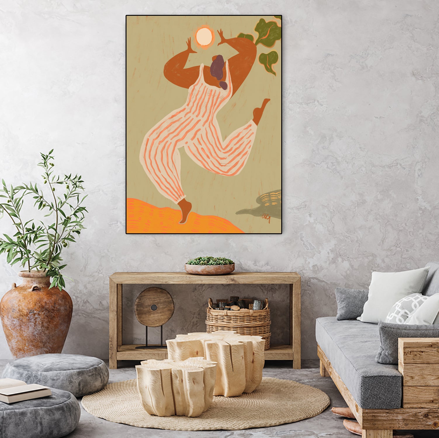 Reach For The Sun by Arty on GIANT ART - illustration mood