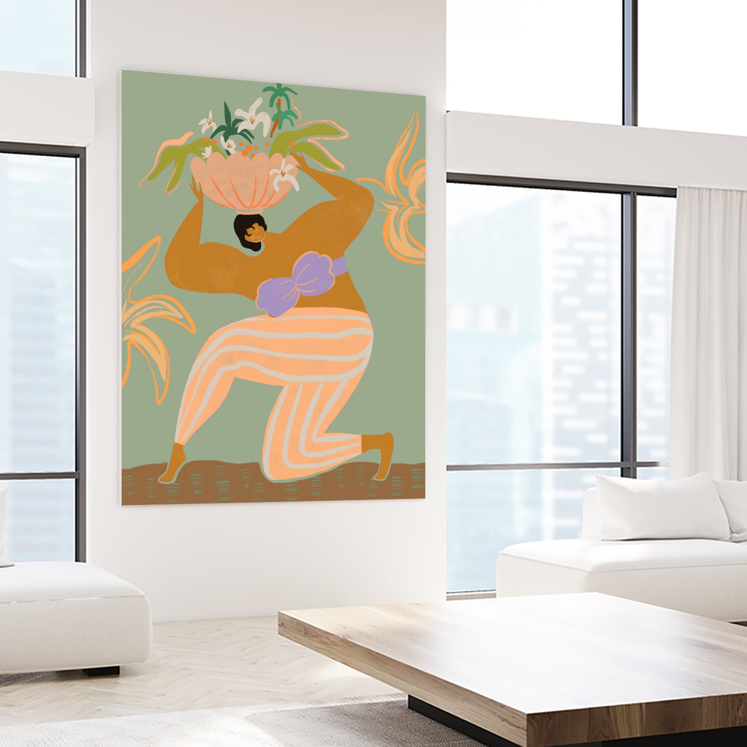 The Weight Of The World by Arty on GIANT ART - illustration figurative