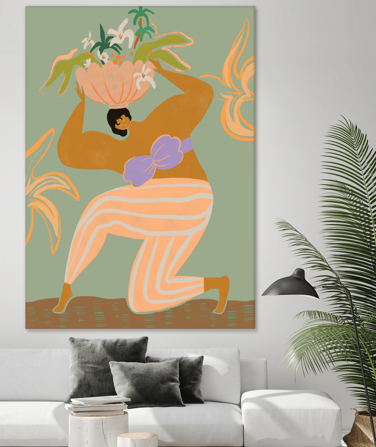 The Weight Of The World by Arty on GIANT ART - illustration figurative