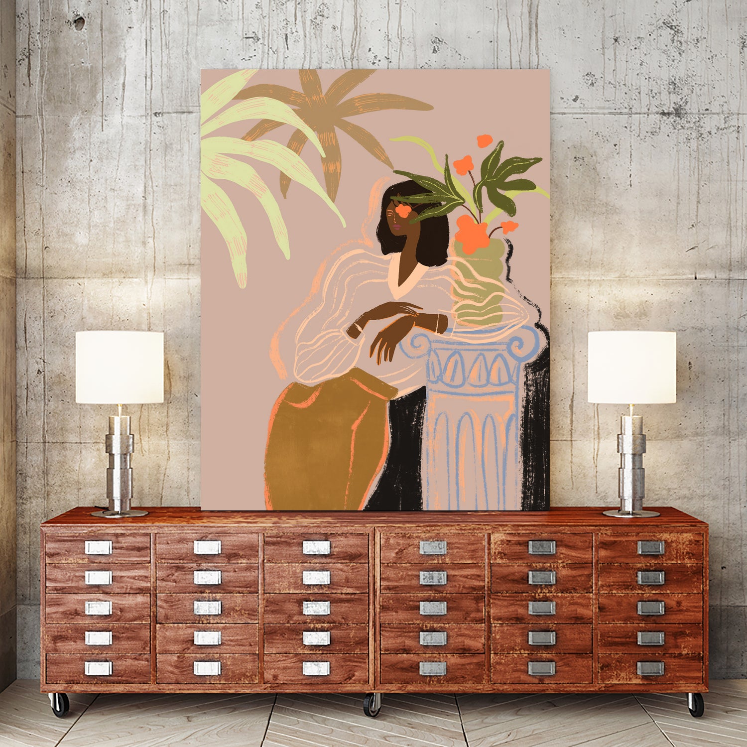 Waiting by Arty on GIANT ART - figurative stand