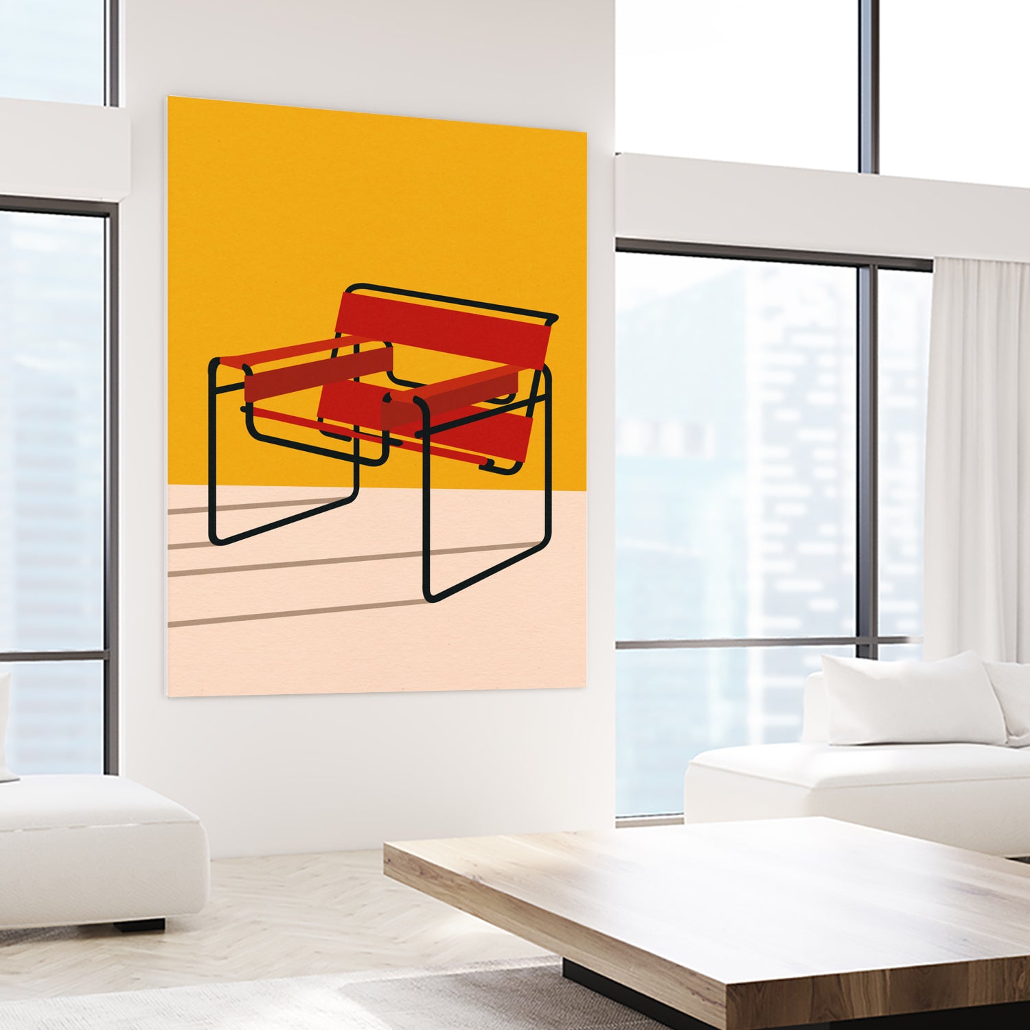 Wassily Chair Marcel Breuer by Rosi on GIANT ART - illustration chair