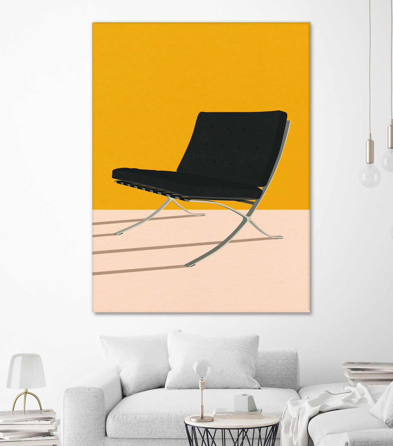 Barcelona Chair By Mies Van Der Rohe by Rosi on GIANT ART - figurative spain