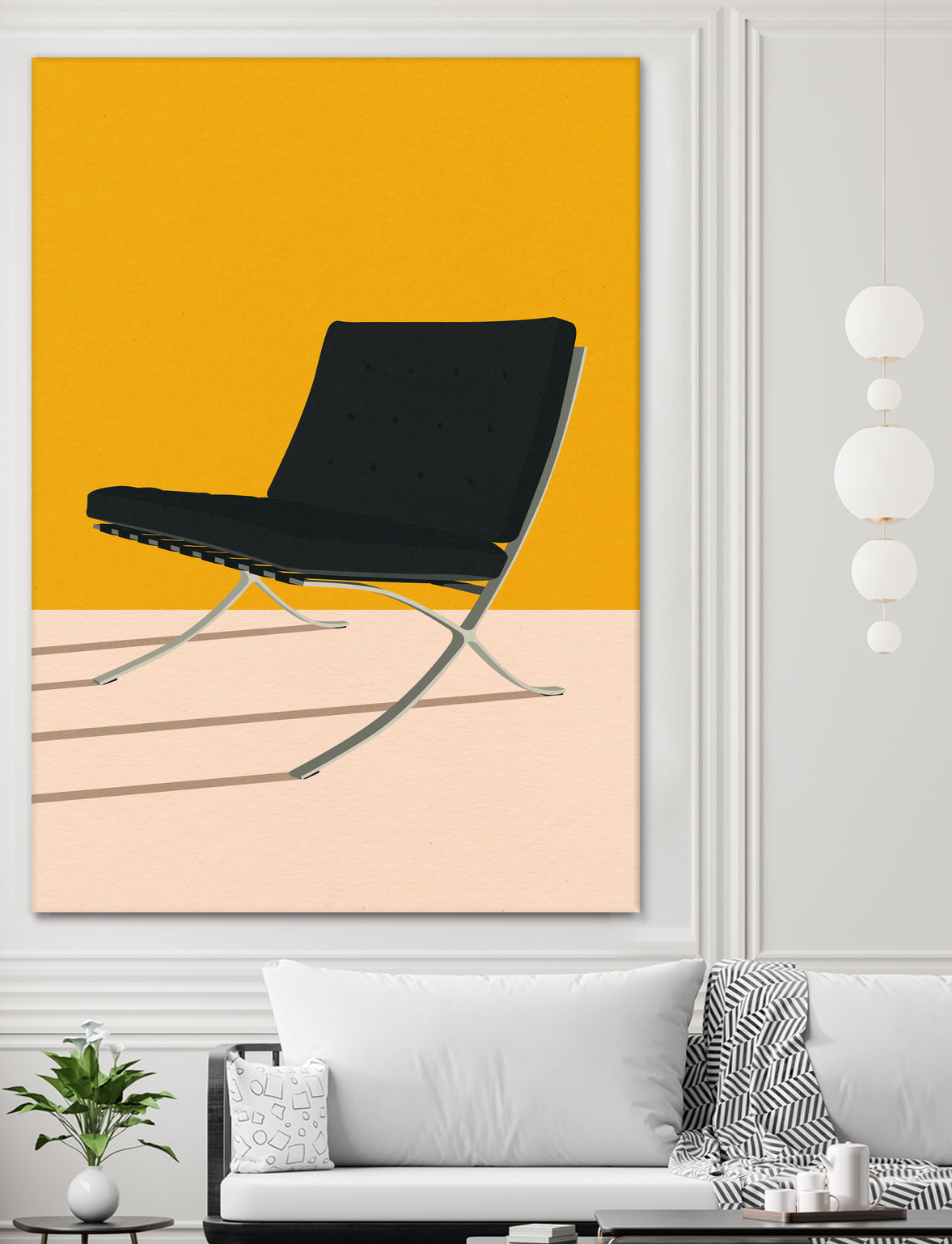 Barcelona Chair By Mies Van Der Rohe by Rosi on GIANT ART - figurative spain
