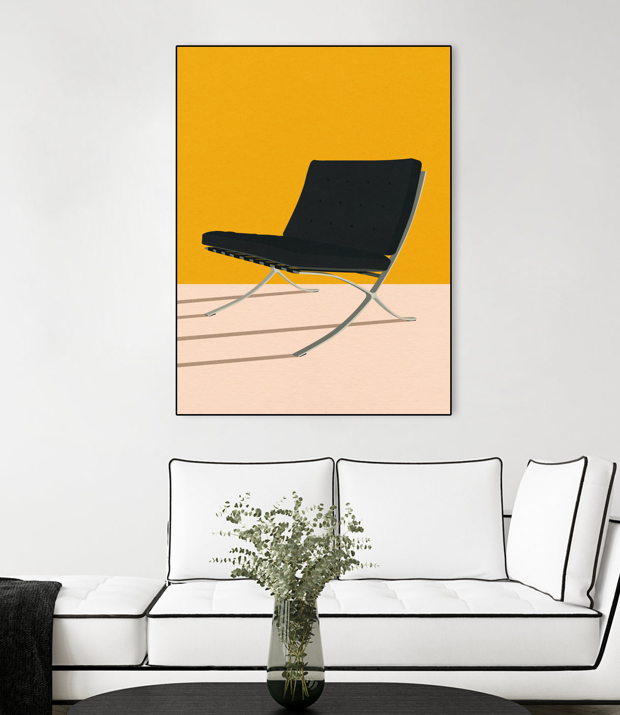 Barcelona Chair By Mies Van Der Rohe by Rosi on GIANT ART - figurative spain