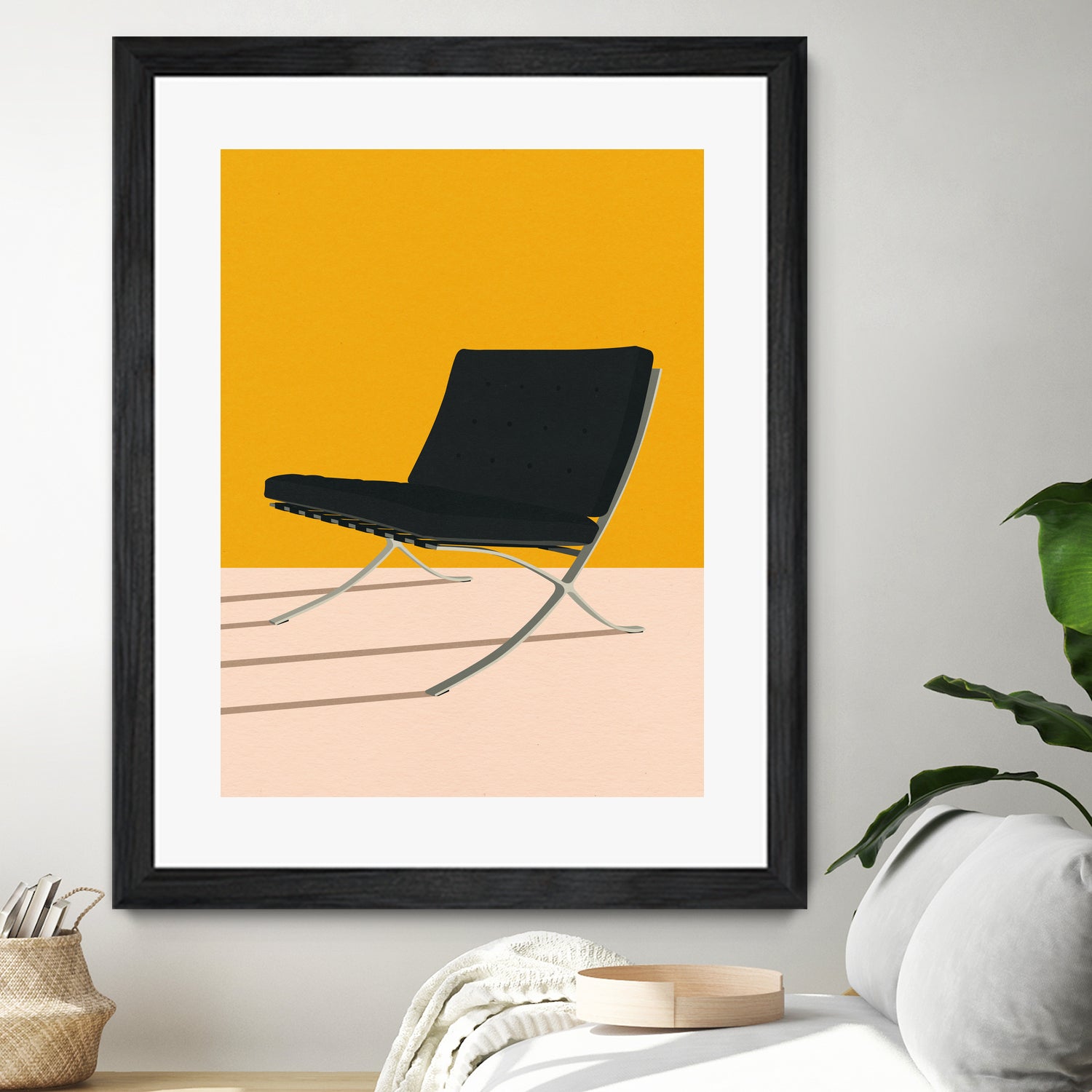 Barcelona Chair By Mies Van Der Rohe by Rosi on GIANT ART - figurative spain