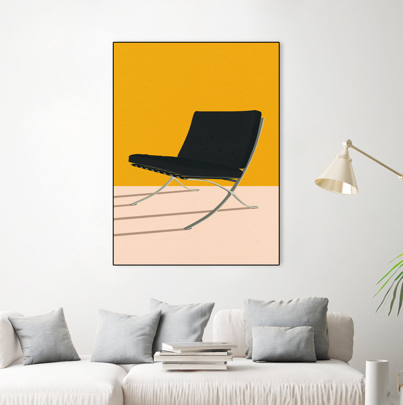 Barcelona Chair By Mies Van Der Rohe by Rosi on GIANT ART - figurative spain