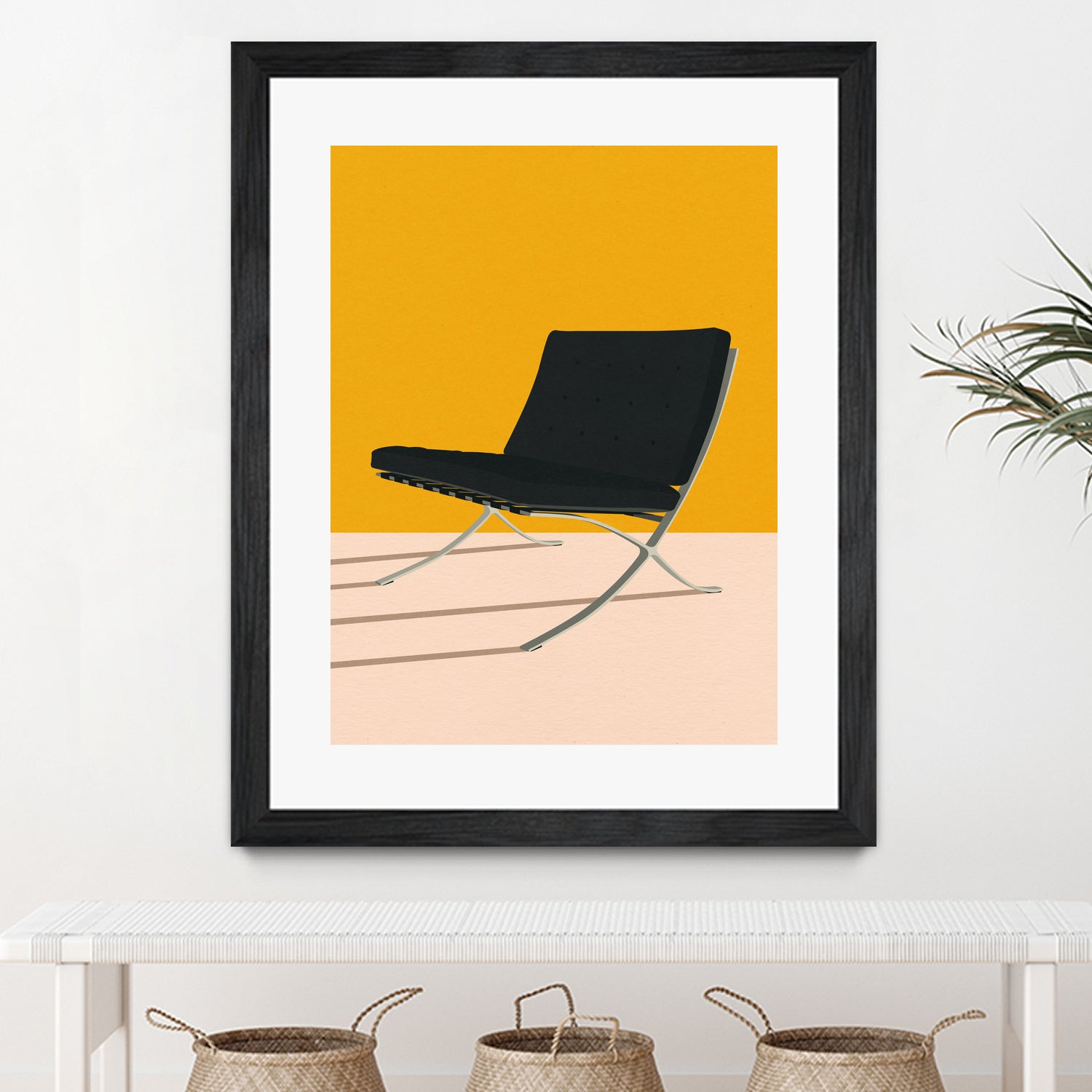 Barcelona Chair By Mies Van Der Rohe by Rosi on GIANT ART - figurative spain
