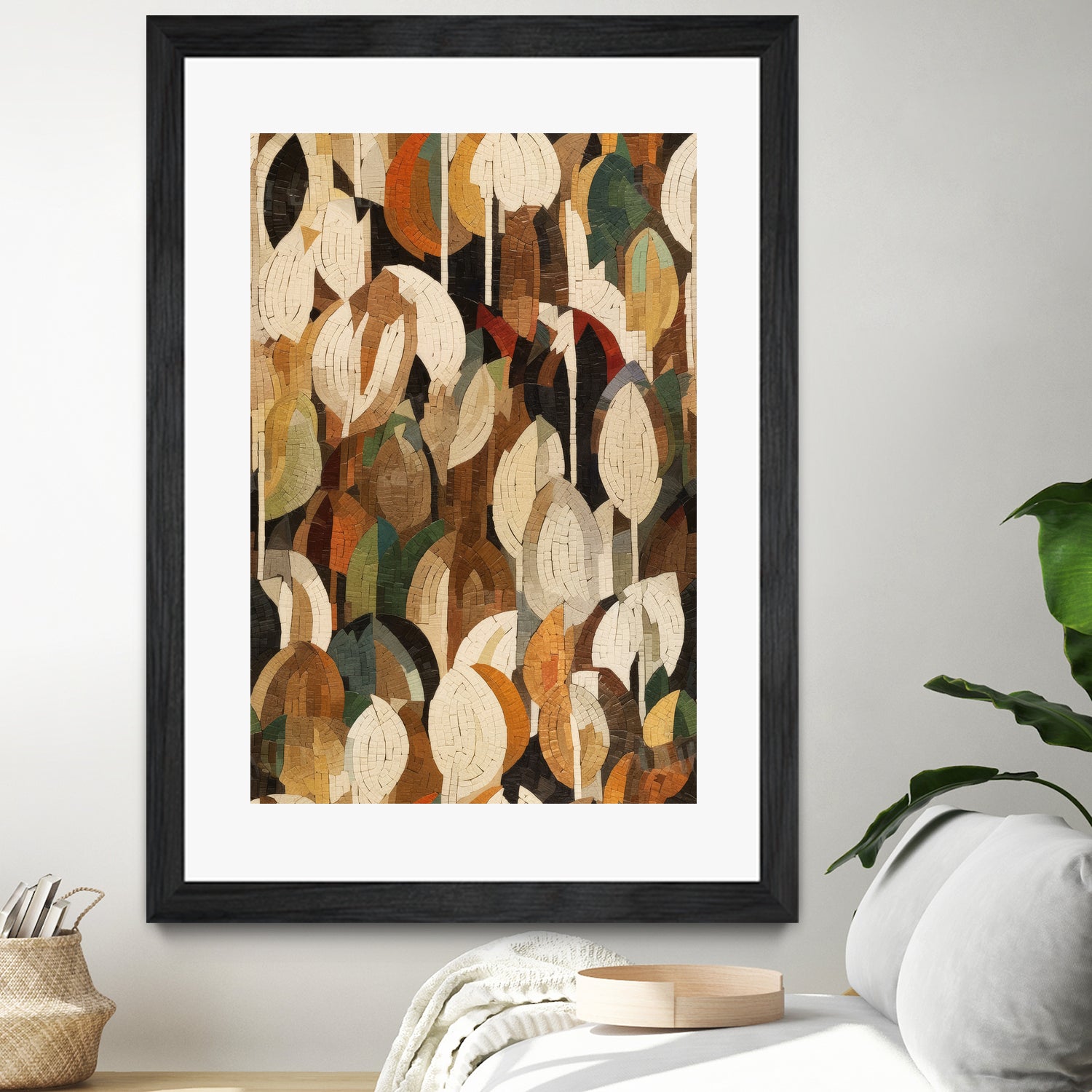 Mosaic Leafs by Treechild on GIANT ART - illustration mosaic