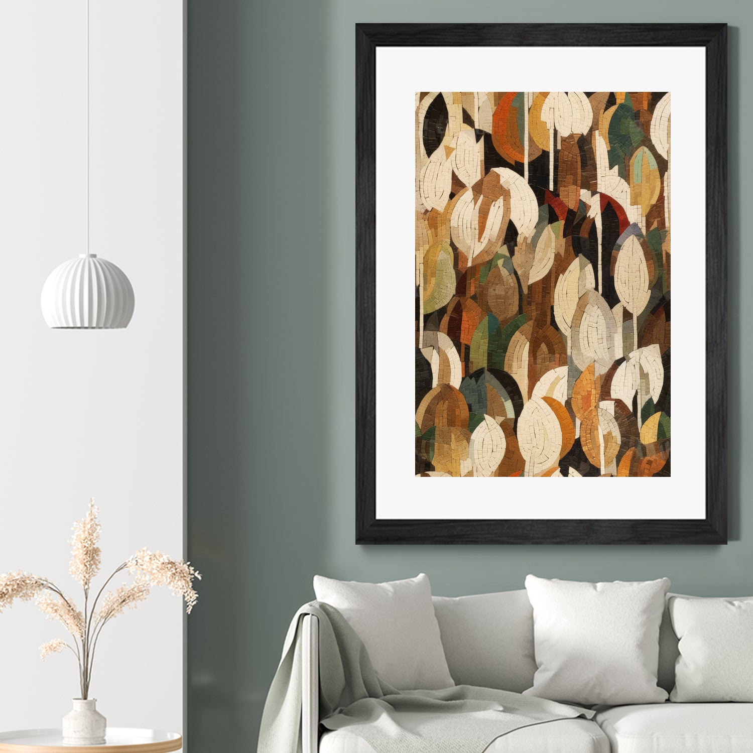 Mosaic Leafs by Treechild on GIANT ART - illustration mosaic