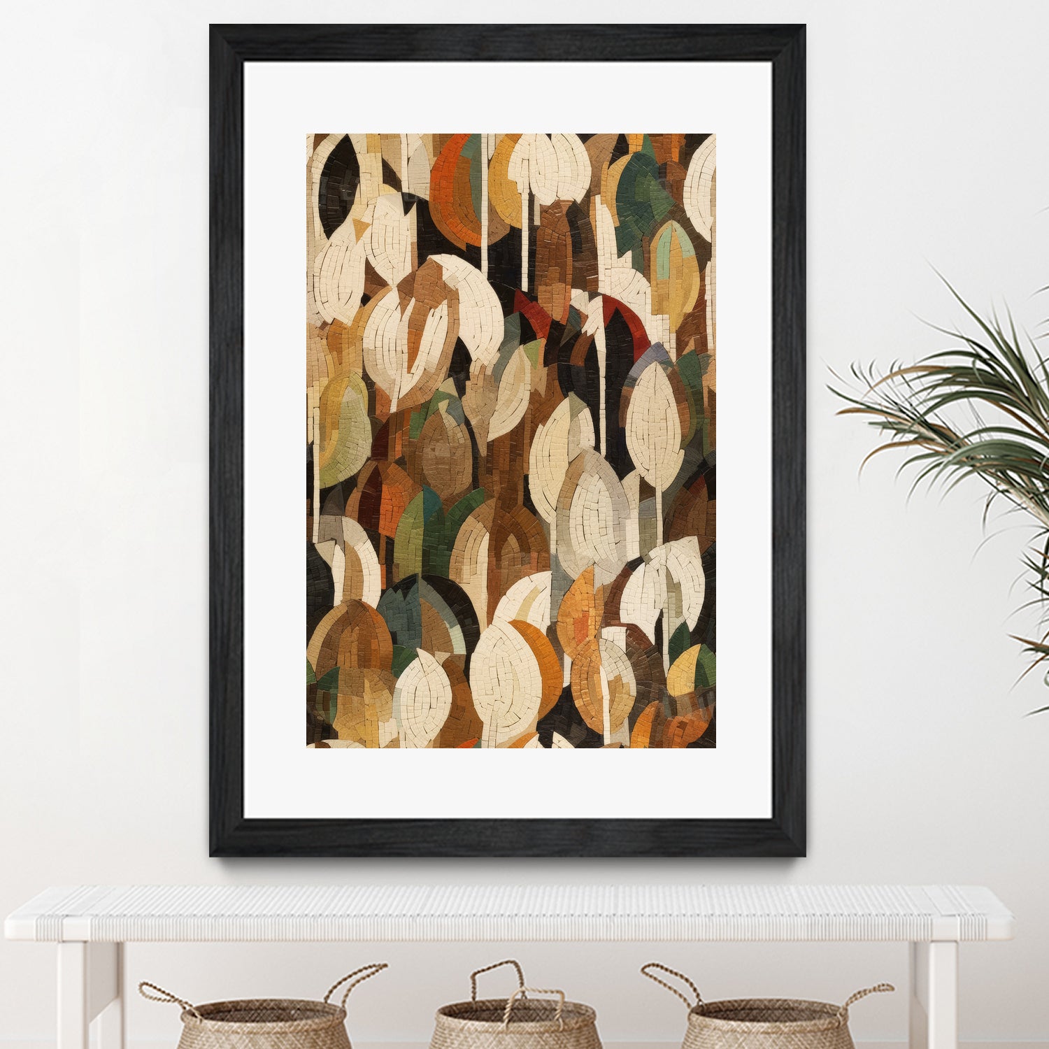 Mosaic Leafs by Treechild on GIANT ART - illustration mosaic
