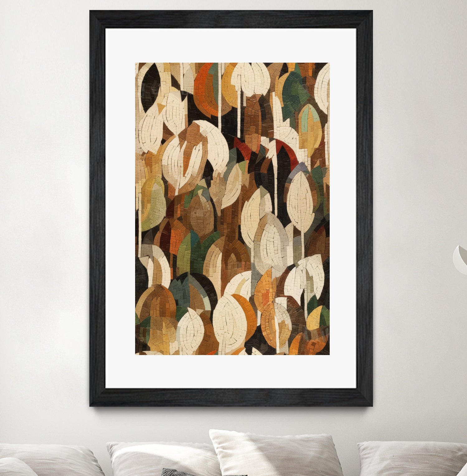 Mosaic Leafs by Treechild on GIANT ART - illustration mosaic