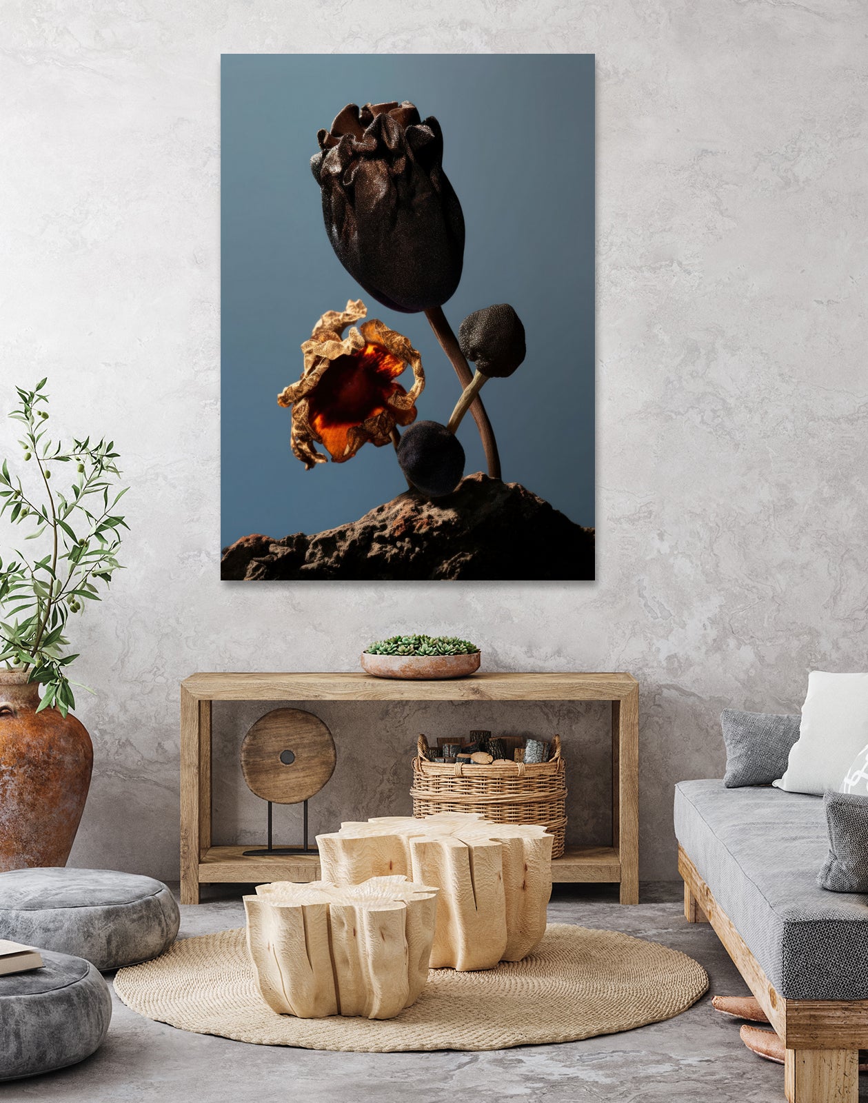 Still Life Flowers No2 by Minorstep on GIANT ART - flowers and plants flowers and plants