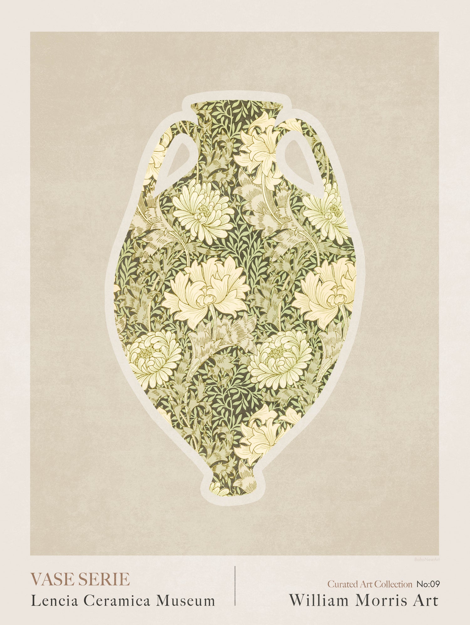 Wm Greek 10ratio 4x5 Print By Bohonewart by Emel Tunaboylu on GIANT ART - shape flowers and plants shape