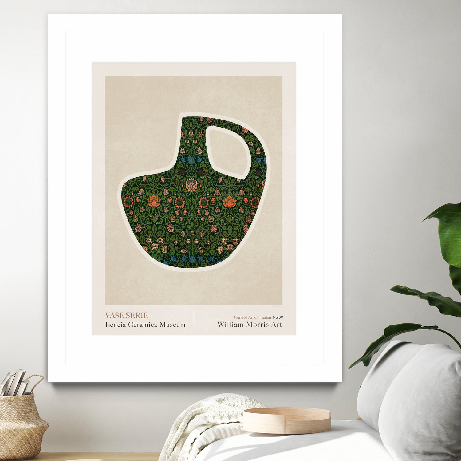 Wm Greek 09ratio 4x5 Print By Bohonewart by Emel Tunaboylu on GIANT ART - william morris flowers and plants william morris