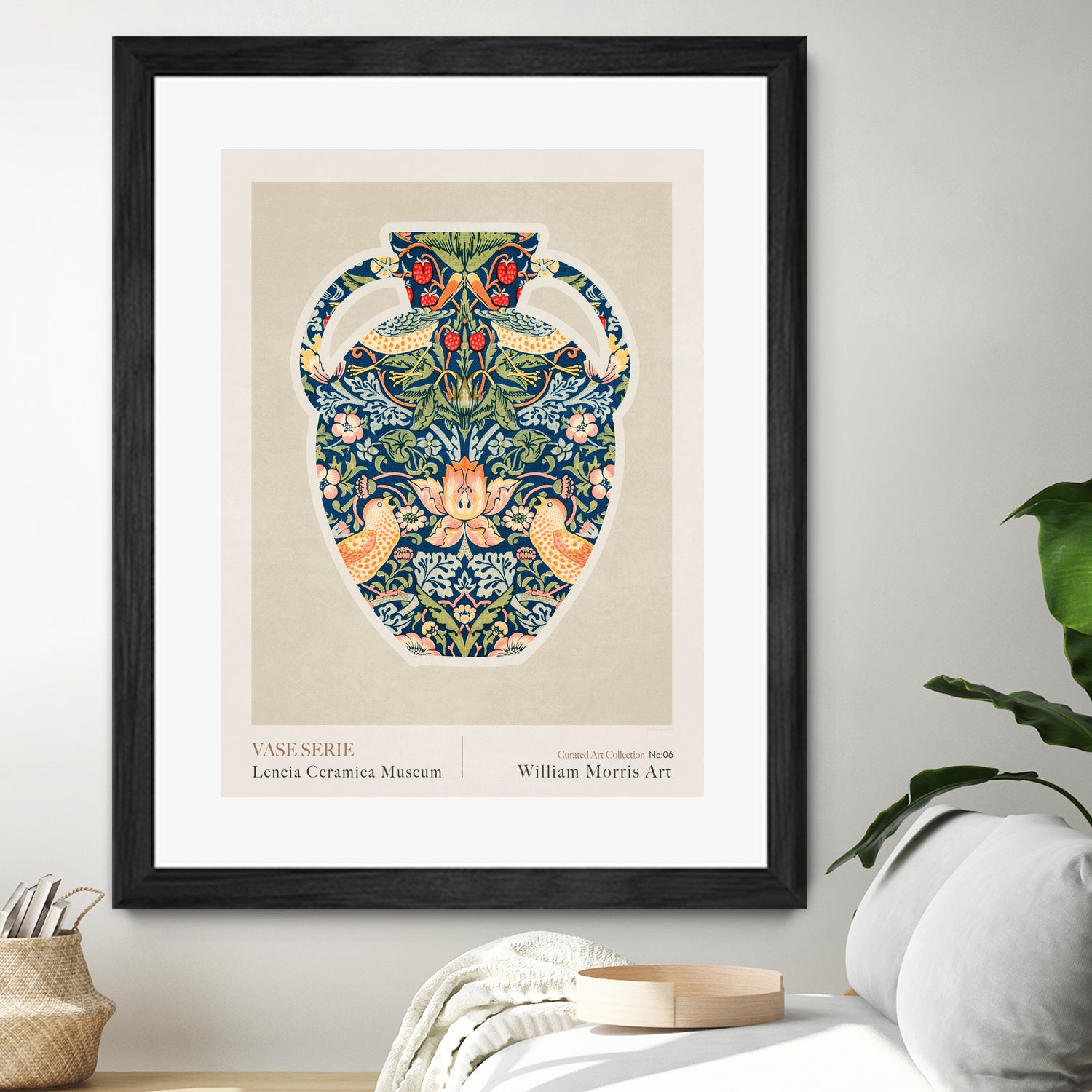 Wm Greek 06ratio 4x5 Print By Bohonewart by Emel Tunaboylu on GIANT ART - pattern flowers and plants pattern