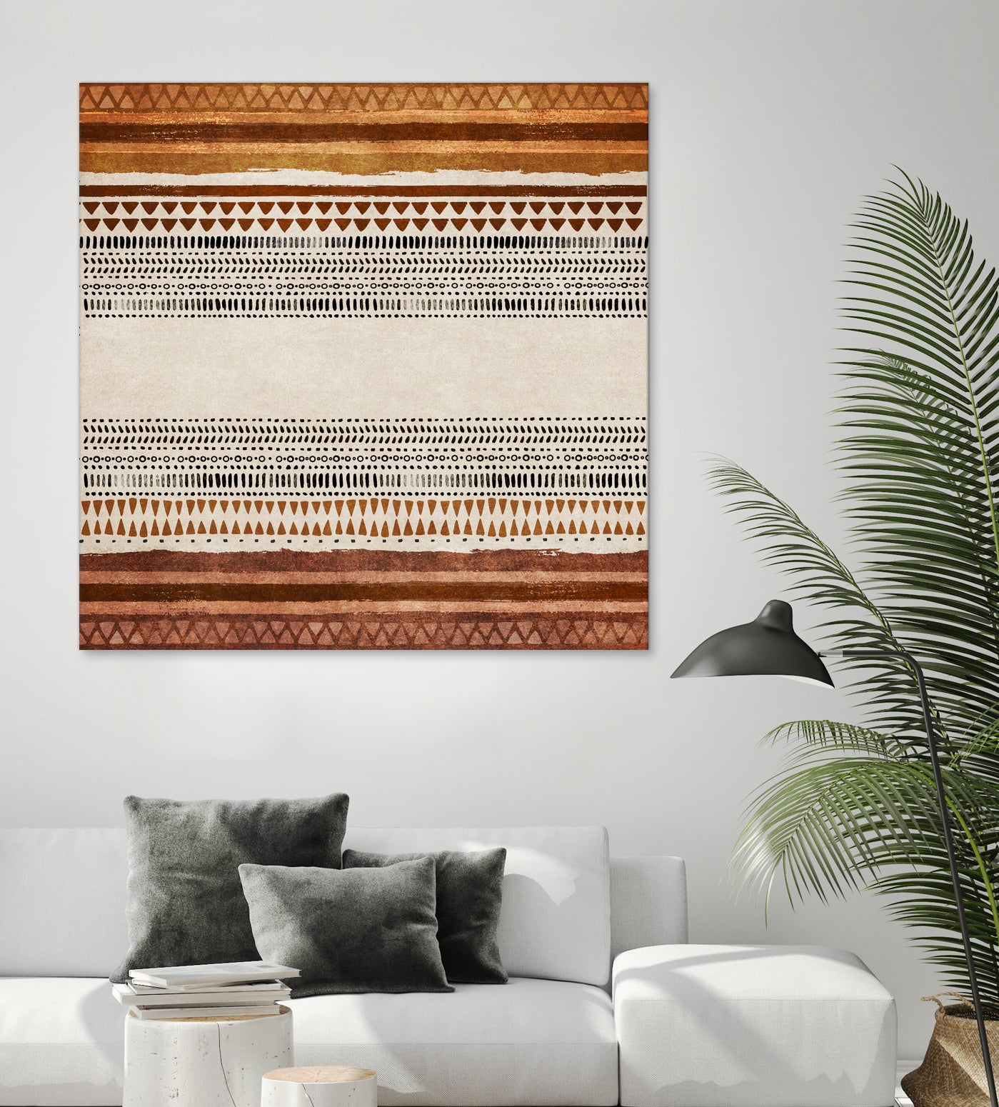 Tribal Rhythm by Emel Tunaboylu on GIANT ART - abstract tribal-wall-art