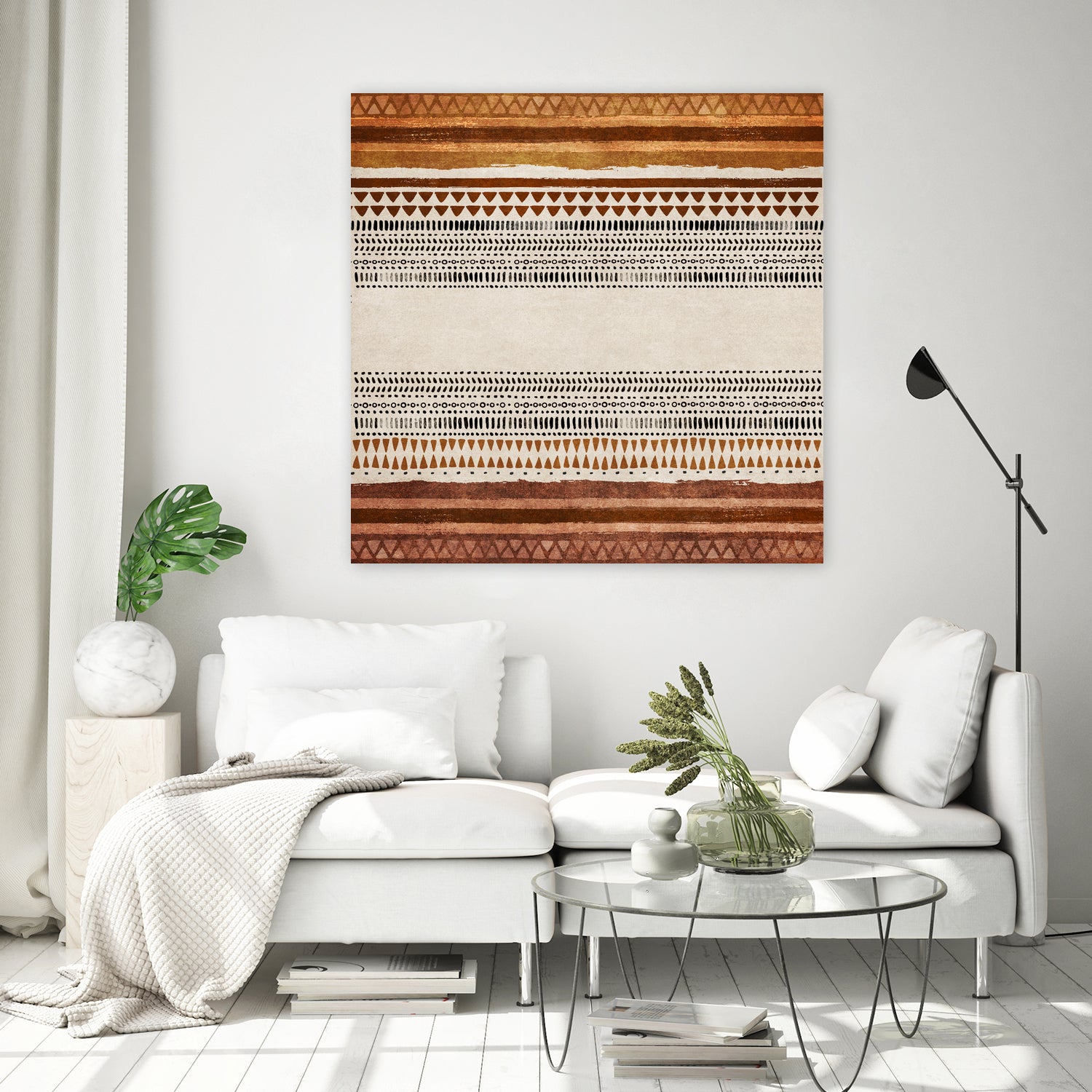Tribal Rhythm by Emel Tunaboylu on GIANT ART - abstract tribal-wall-art