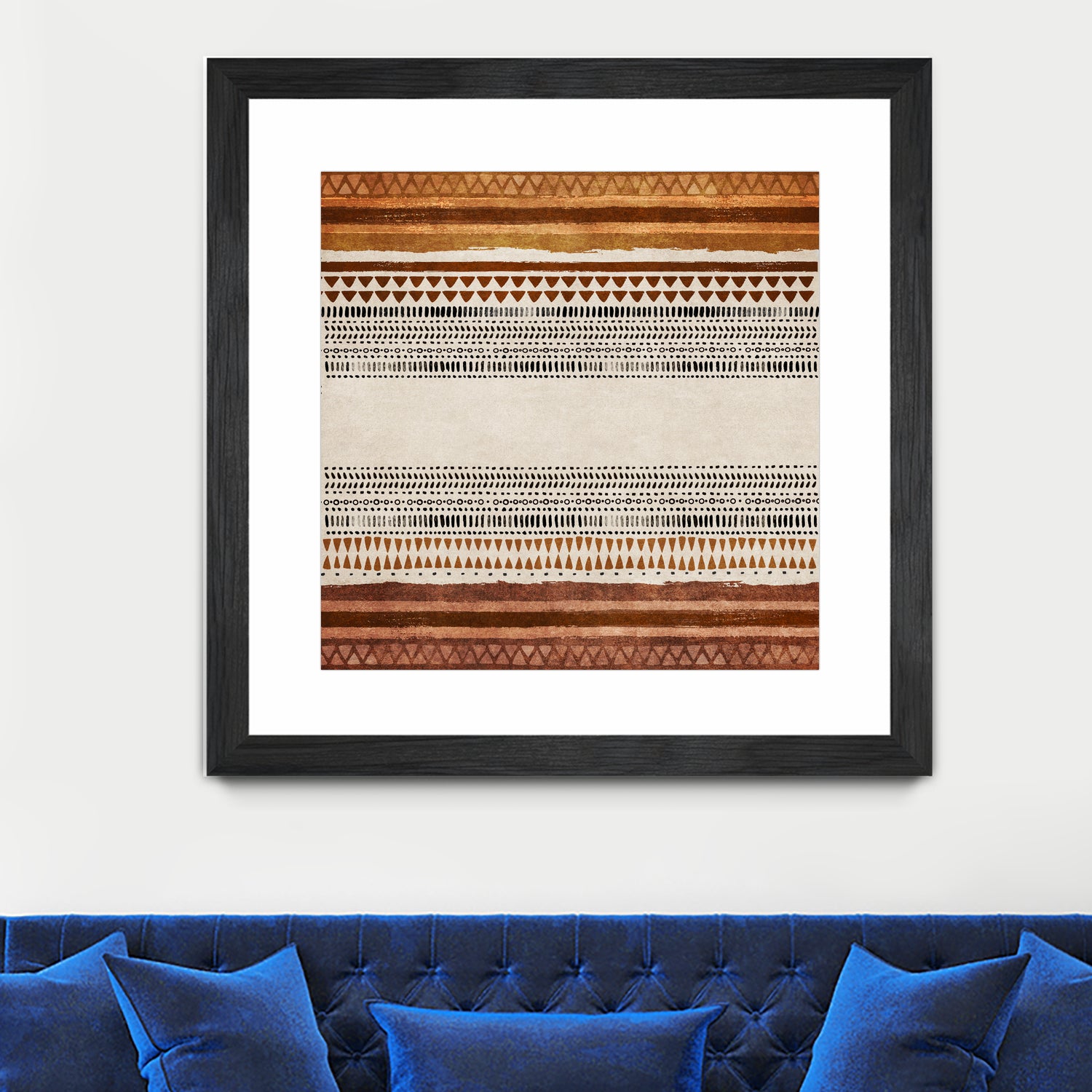 Tribal Rhythm by Emel Tunaboylu on GIANT ART - abstract tribal-wall-art