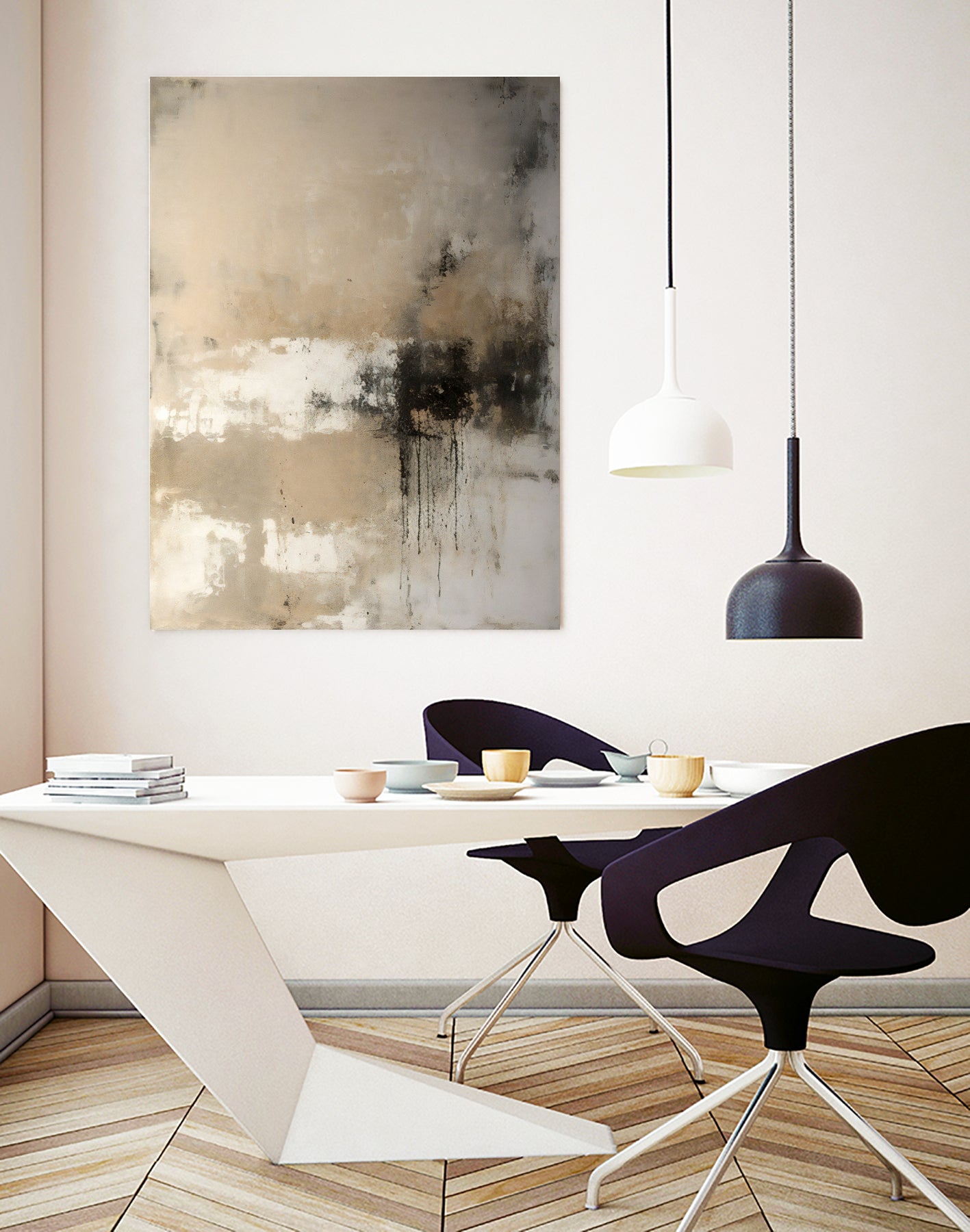 Op 4 by Emel on GIANT ART - illustration painting