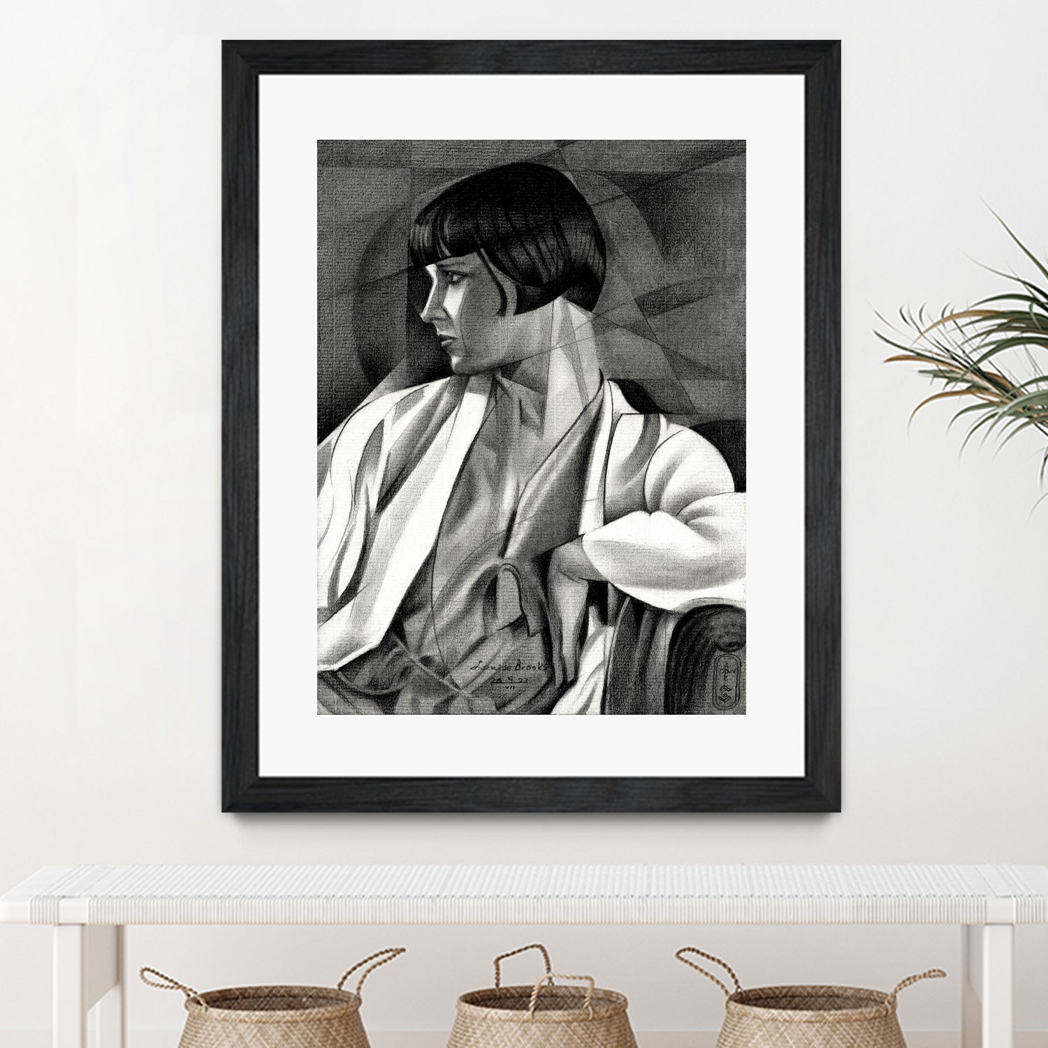 Louise Brooks 07 07 23 by Corne on GIANT ART - illustration louise brooks