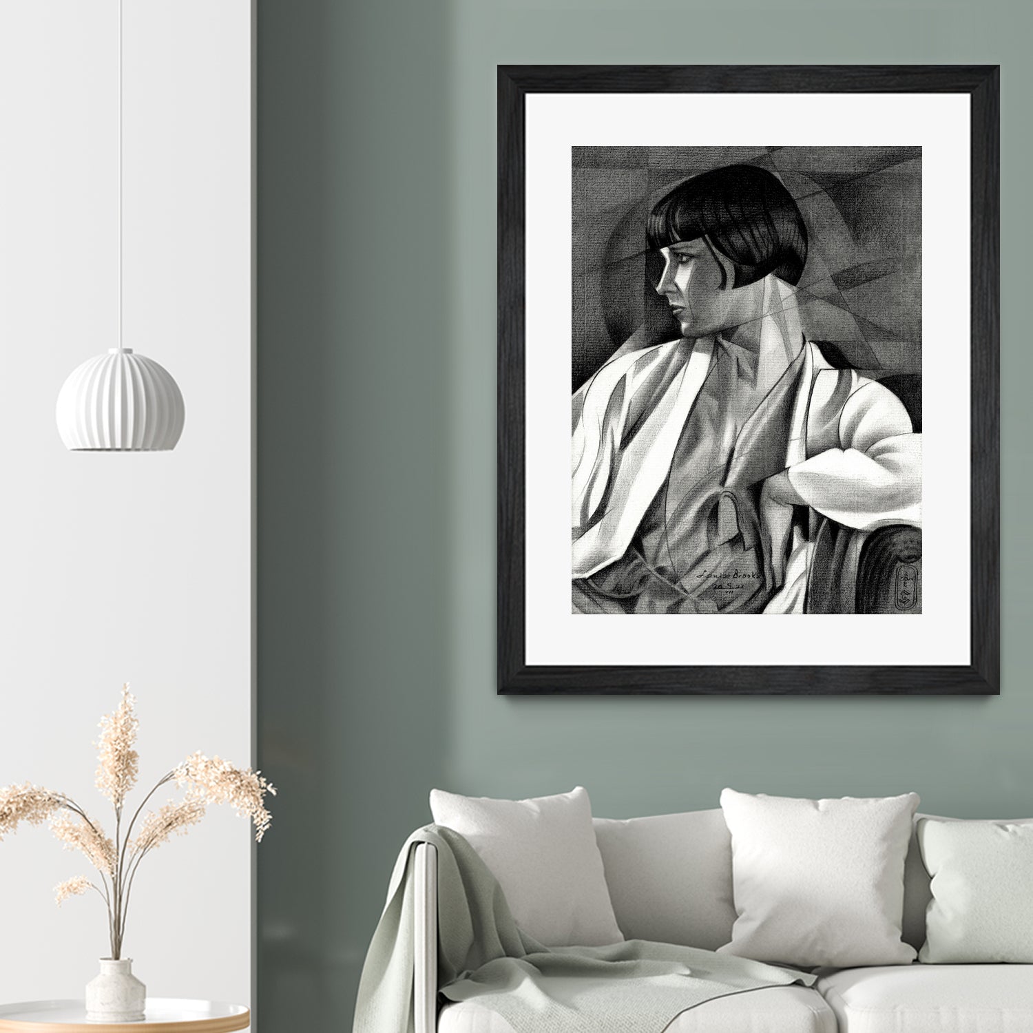 Louise Brooks 07 07 23 by Corne on GIANT ART - illustration louise brooks