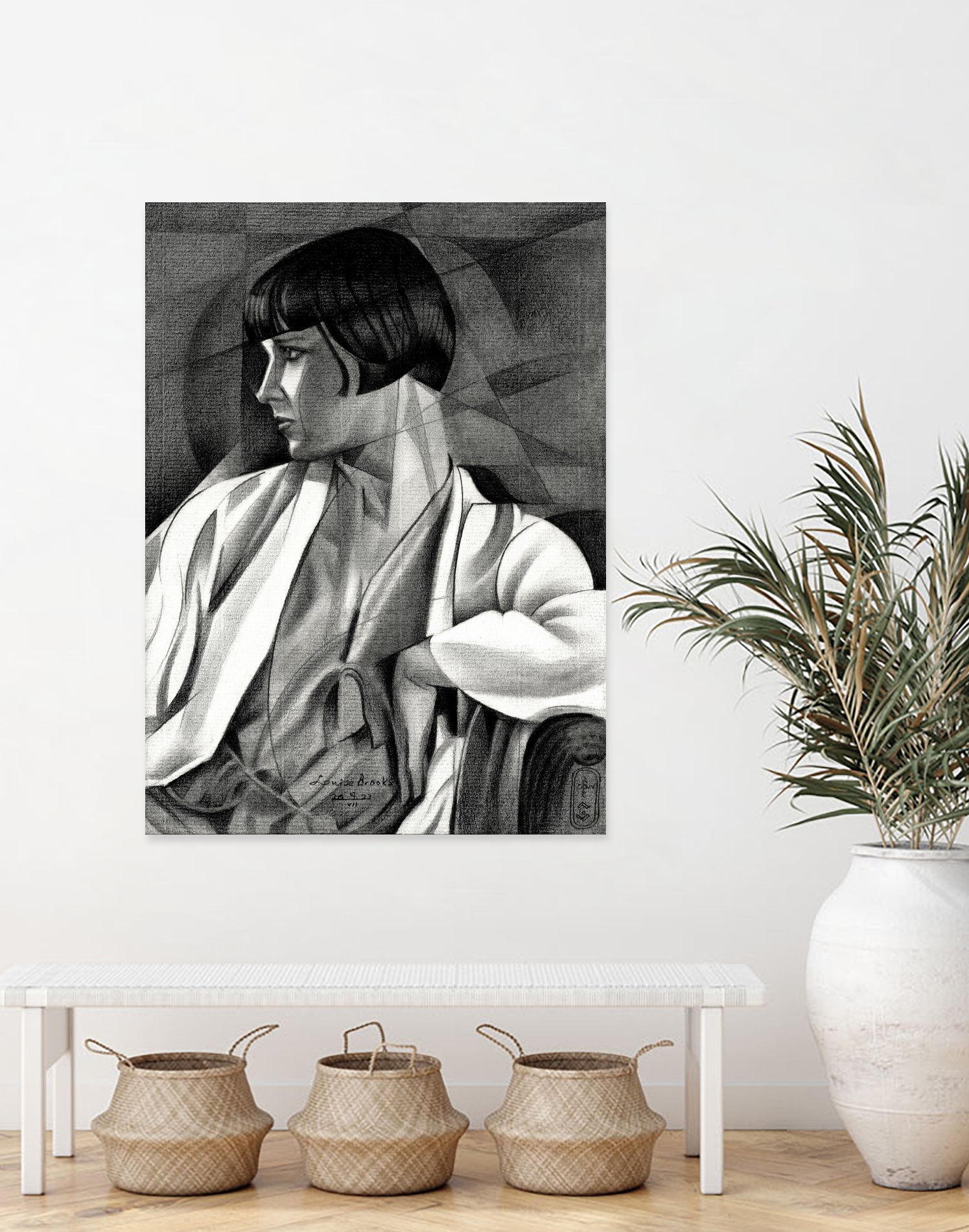Louise Brooks 07 07 23 by Corne on GIANT ART - illustration louise brooks