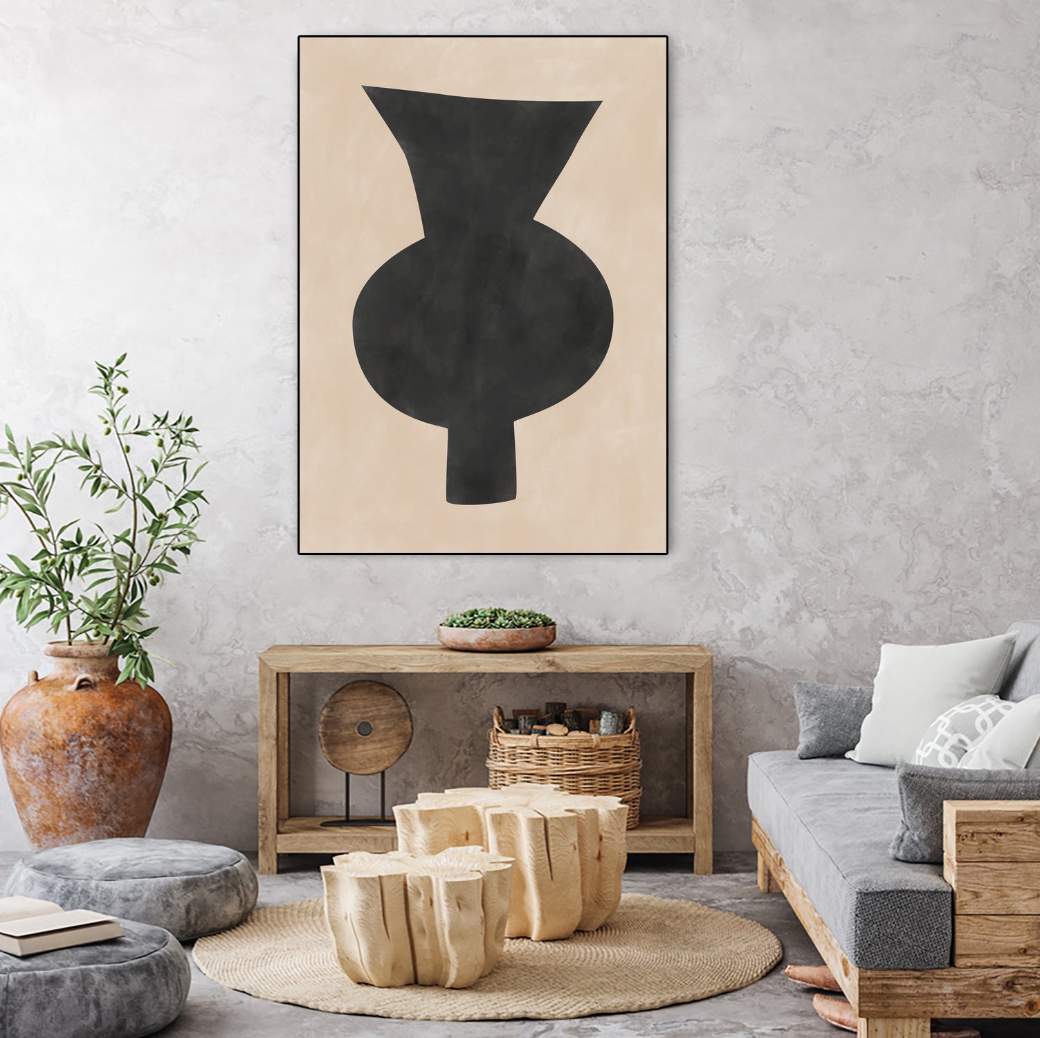 Black Vase Artwork by Elena on GIANT ART - photography black