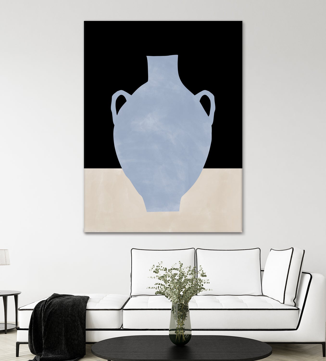 3x4 Aspectratio Indigo34 by Elena on GIANT ART - illustration vase