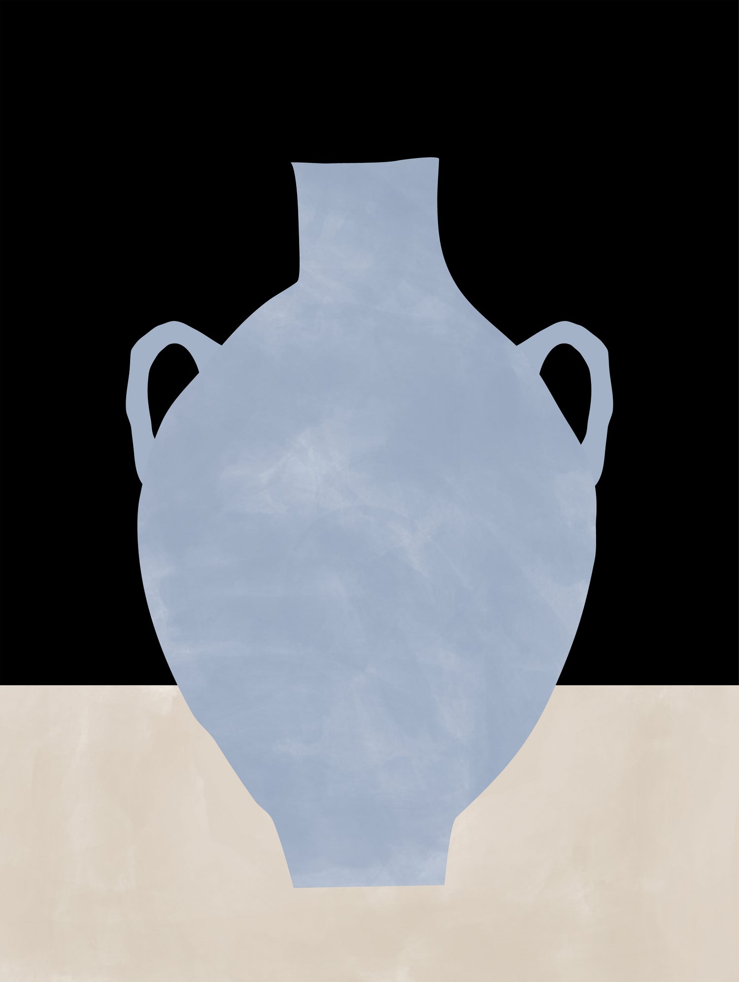 3x4 Aspectratio Indigo34 by Elena on GIANT ART - illustration vase
