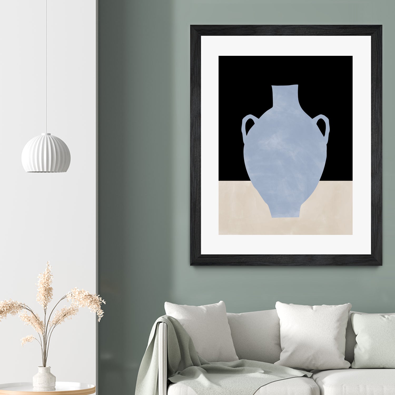 3x4 Aspectratio Indigo34 by Elena on GIANT ART - illustration vase