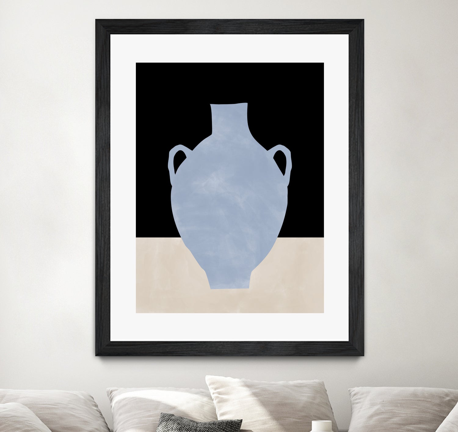 3x4 Aspectratio Indigo34 by Elena on GIANT ART - illustration vase