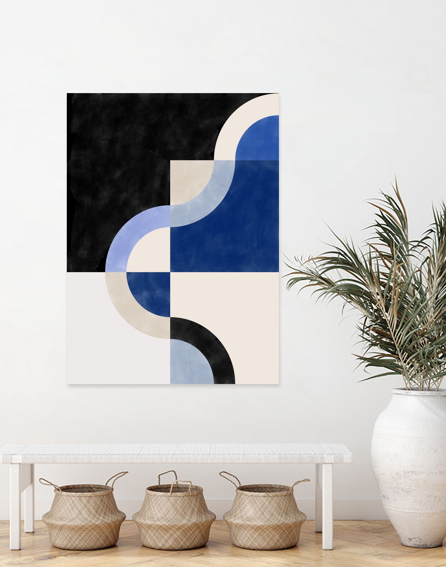 Curved Harmony by Elena Ristova on GIANT ART - abstract abstract