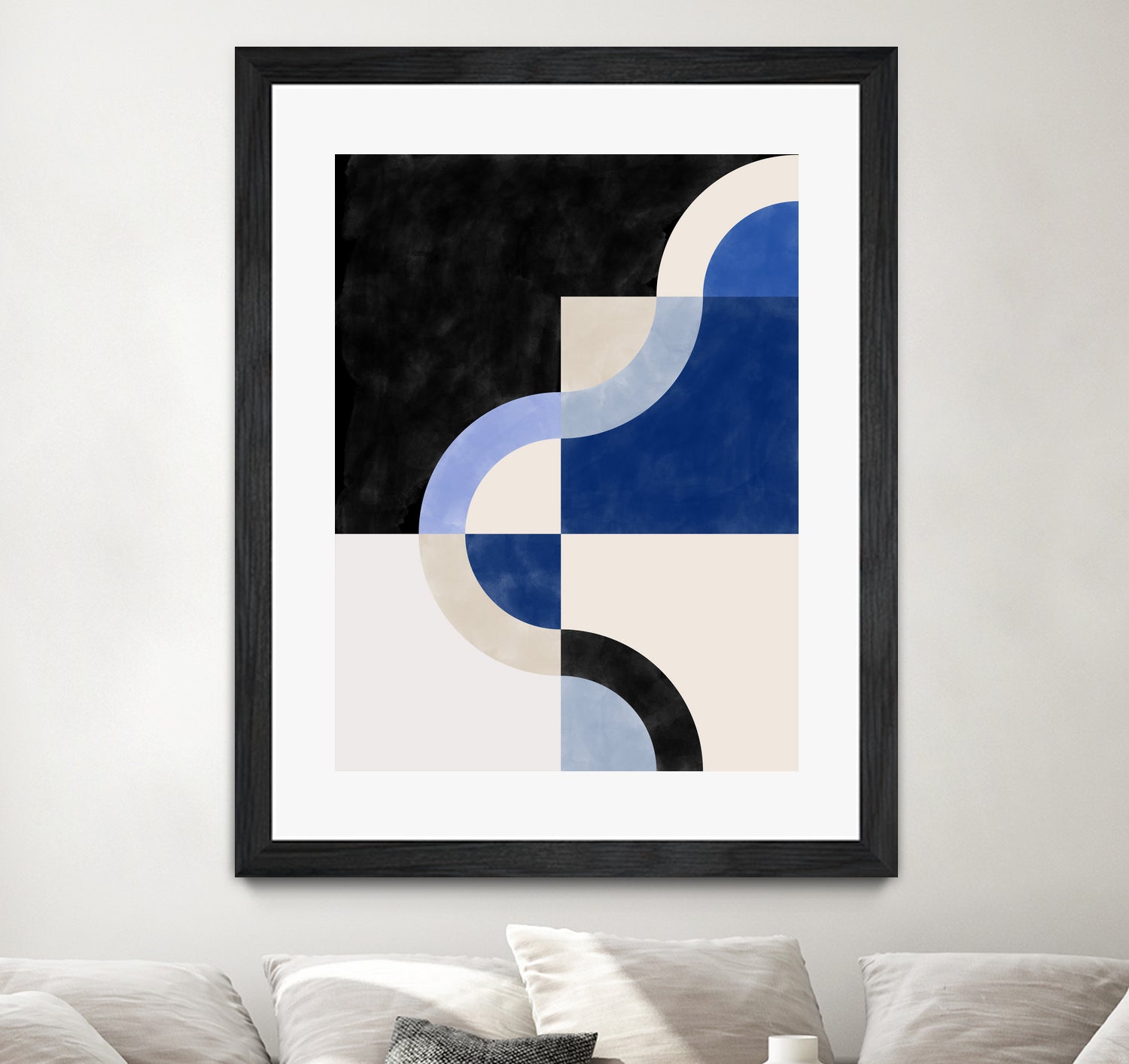 Curved Harmony by Elena Ristova on GIANT ART - abstract abstract